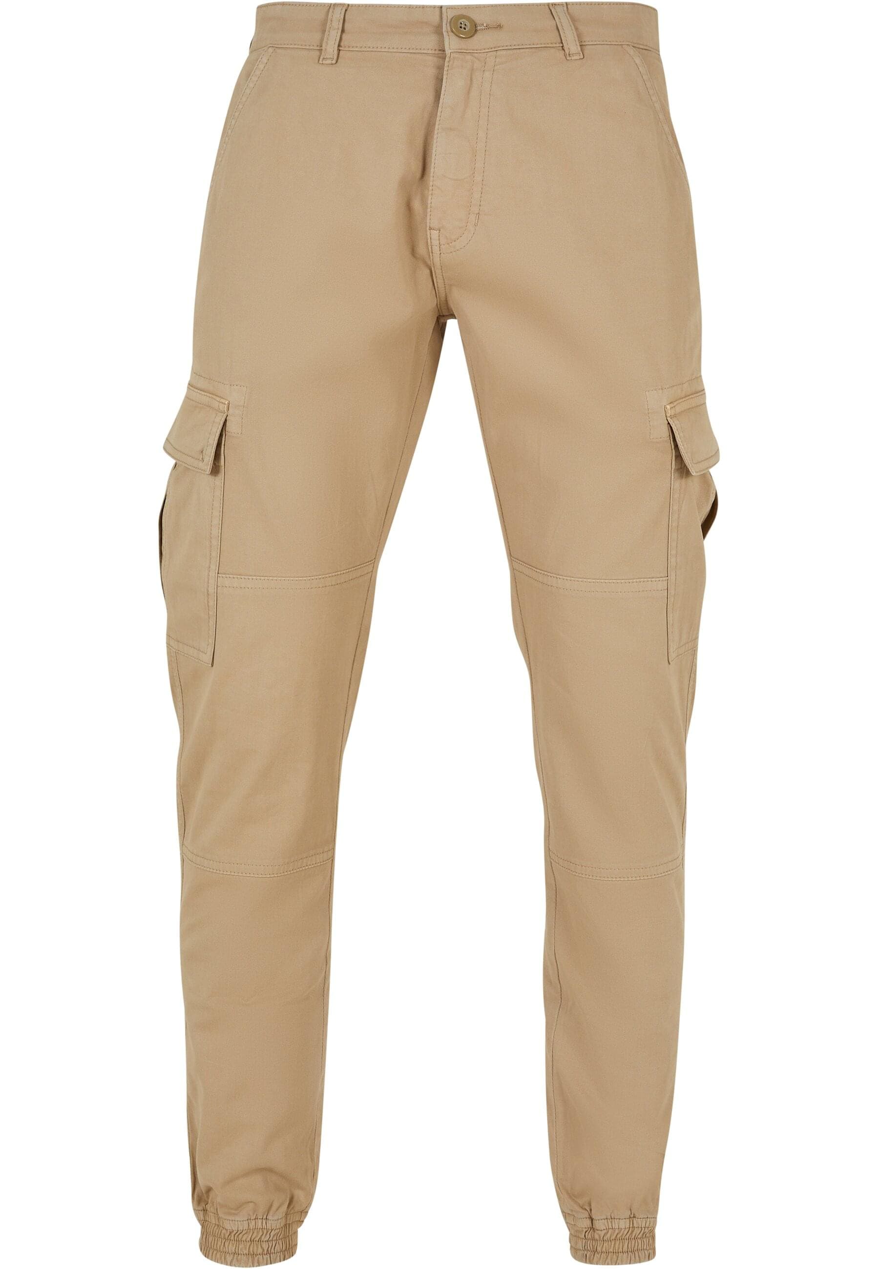 URBAN CLASSICS Cargohose "Urban Classics Herren Washed Cargo Twill Jogging Pants", (1 tlg.)