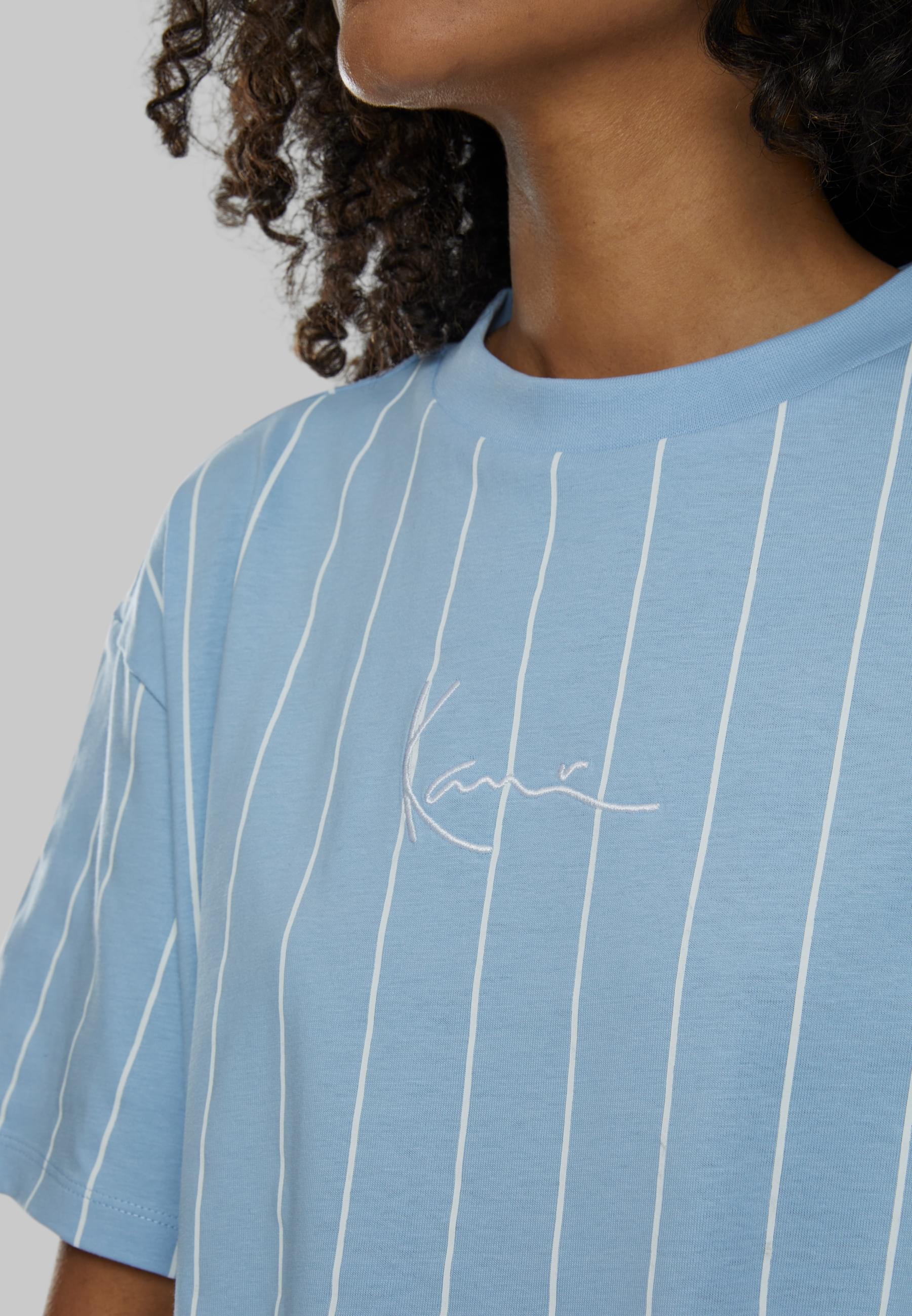 Karl Kani T-Shirt »Karl Kani Small Signature Essential Pinstripe Os Tee«, (1 tlg.)