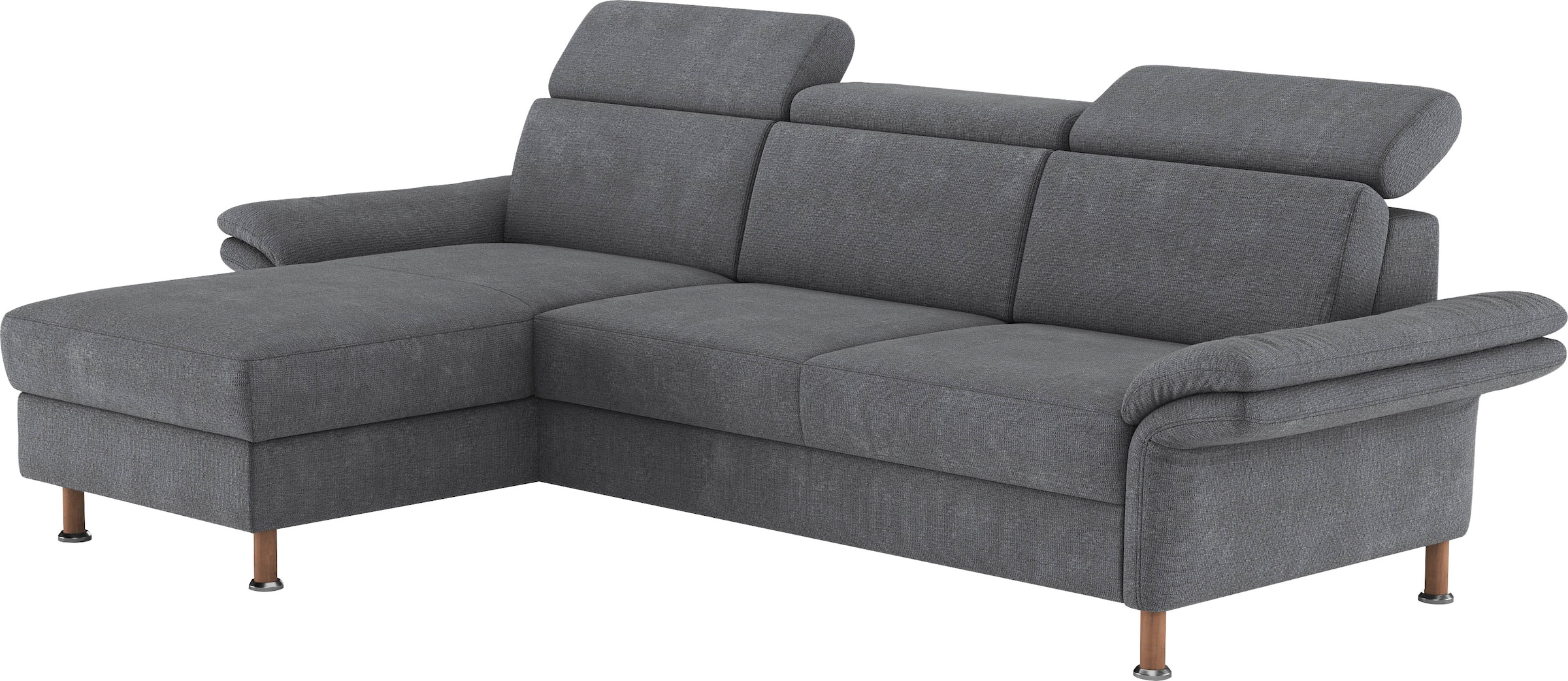 OTTO home Ecksofa "Calypso L-Form" mit motorischen Funktionen im Sofa und Recamiere