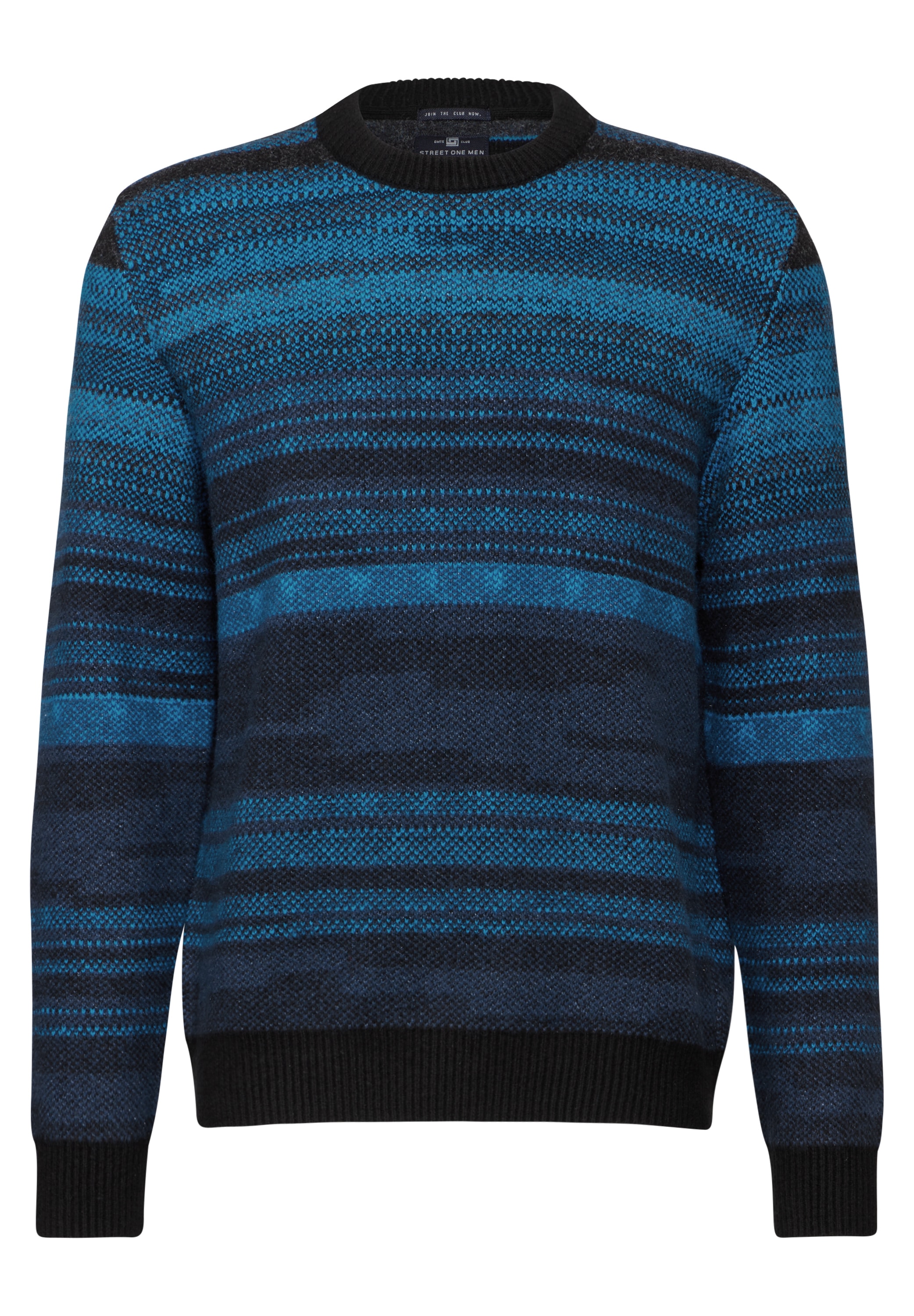 STREET ONE MEN Streifenpullover, im Streifendesign