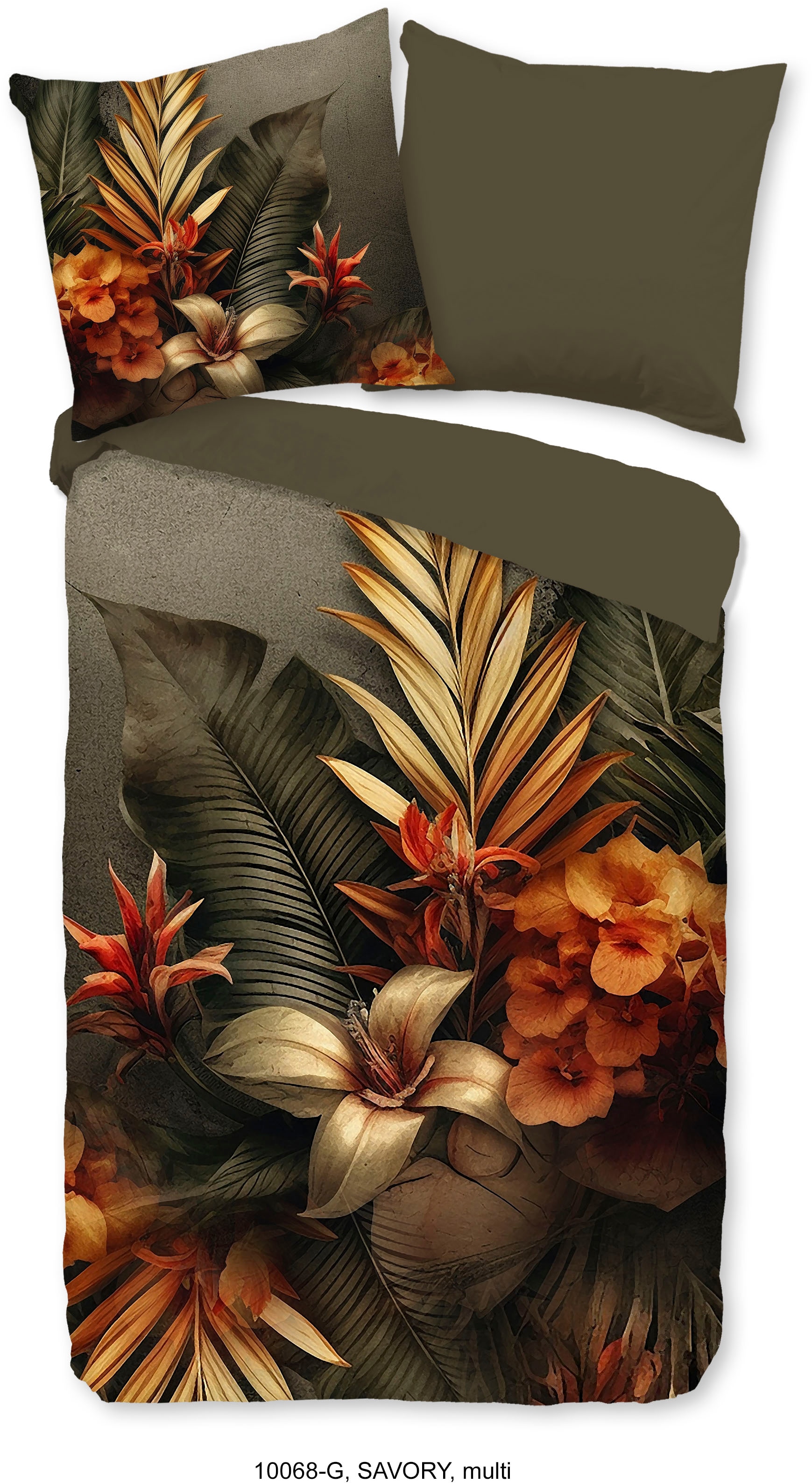 good morning Wendebettwäsche "Savory" 2 Stk. Baumwolle, Renforcé, Reißversc günstig online kaufen