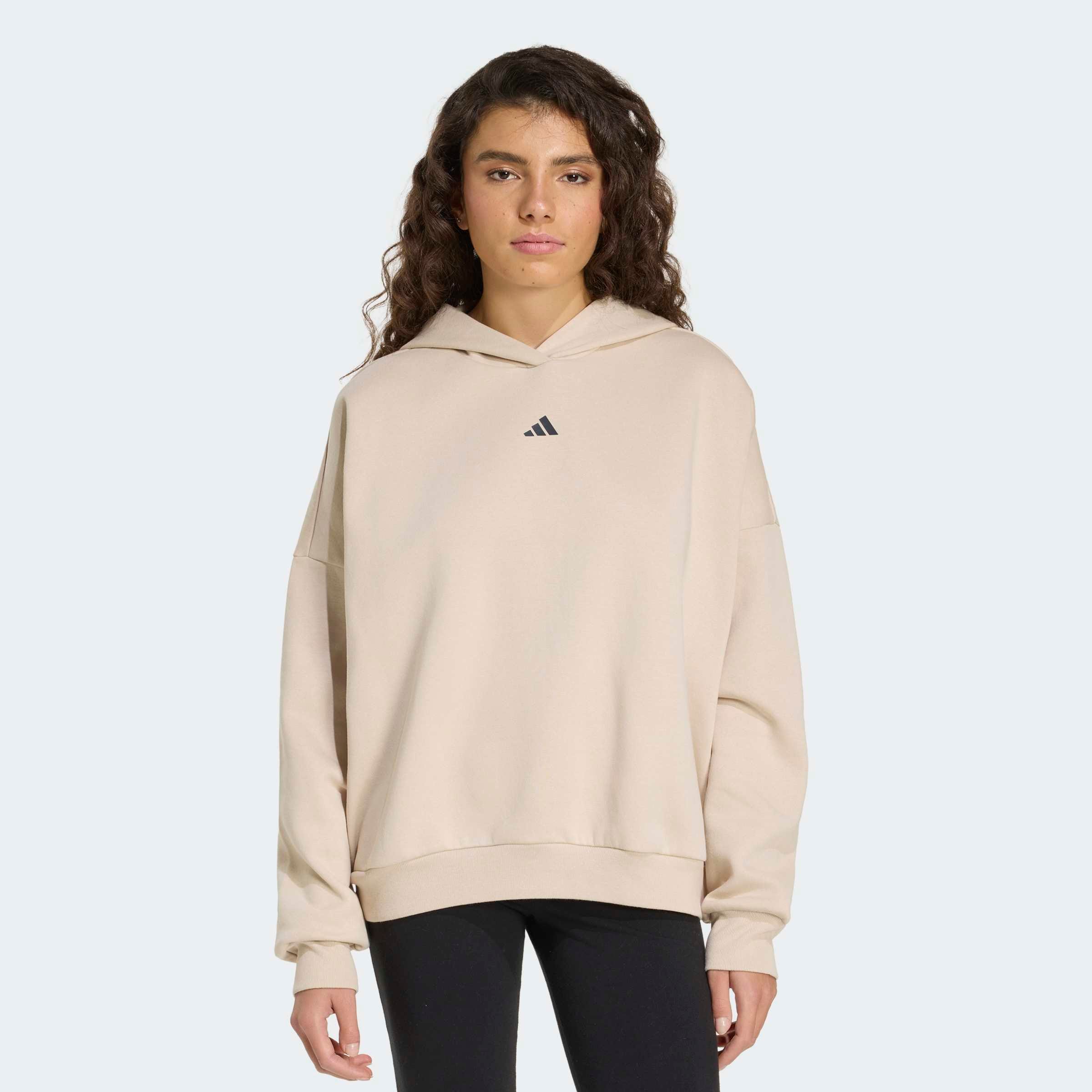 adidas Sportswear Sweatshirt »W 3SS FL HD2«, Print - Hoodie, lockere Passform
