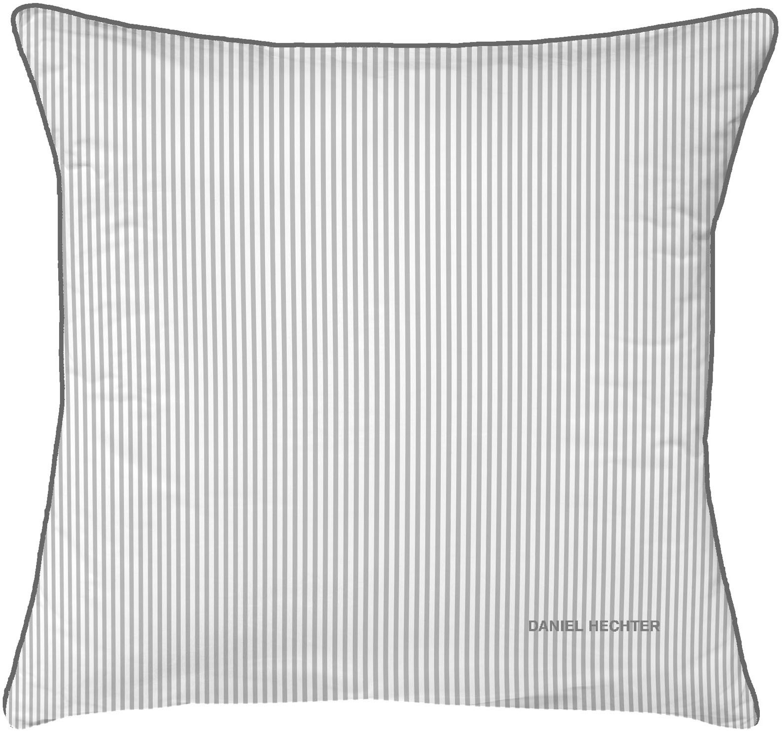 Daniel Hechter Bettwäsche »0061304«, feiner Glanz+weicher Griff, 100% Baumwolle, Reißverschluss,LOGO+Paspel