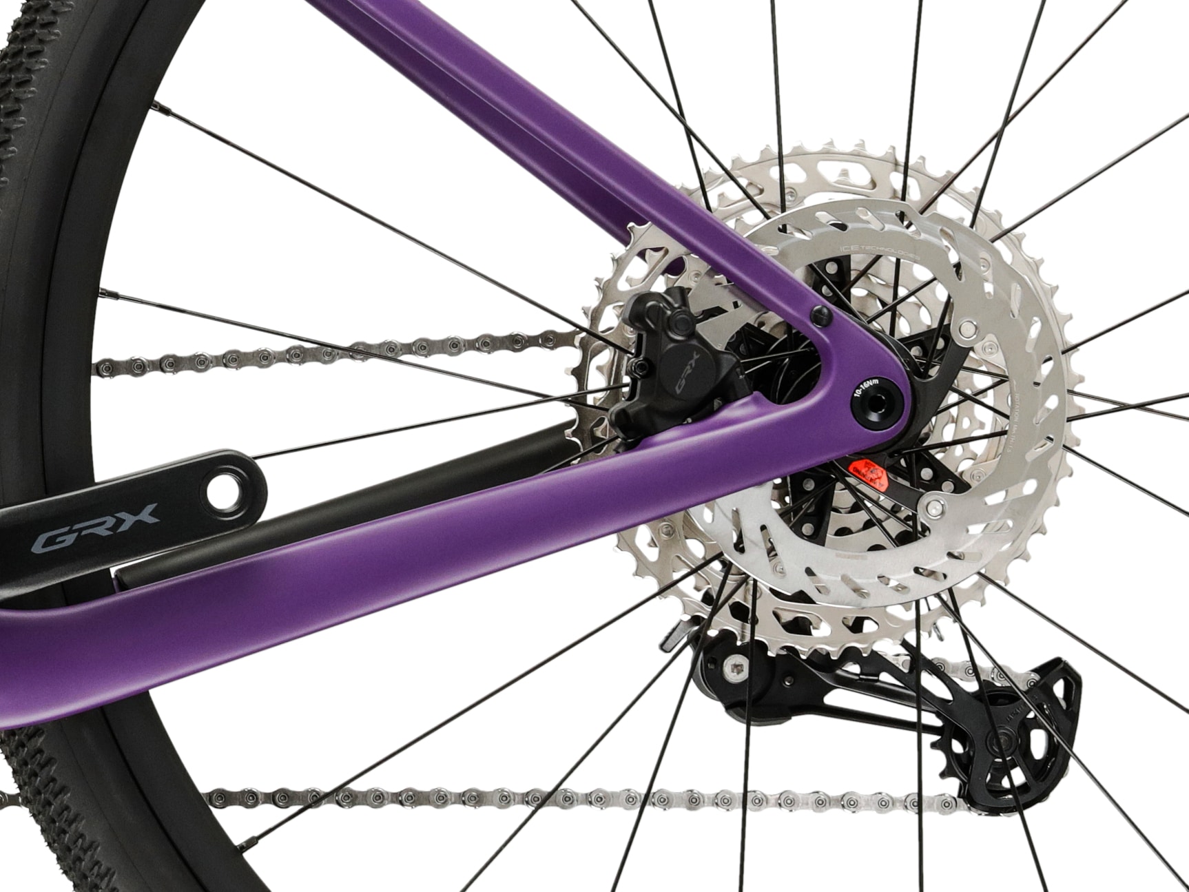 Kross Gravelbike »Carbon Esker ADV 1.0 28" lila 12 Gänge 2026« 12 Gang Shimano GRX RX822 Schaltwerk Kettenschaltung Rahmen aus Carbon