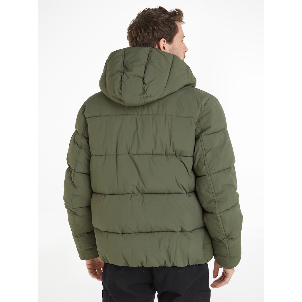 Calvin Klein Steppjacke, mit Kapuze