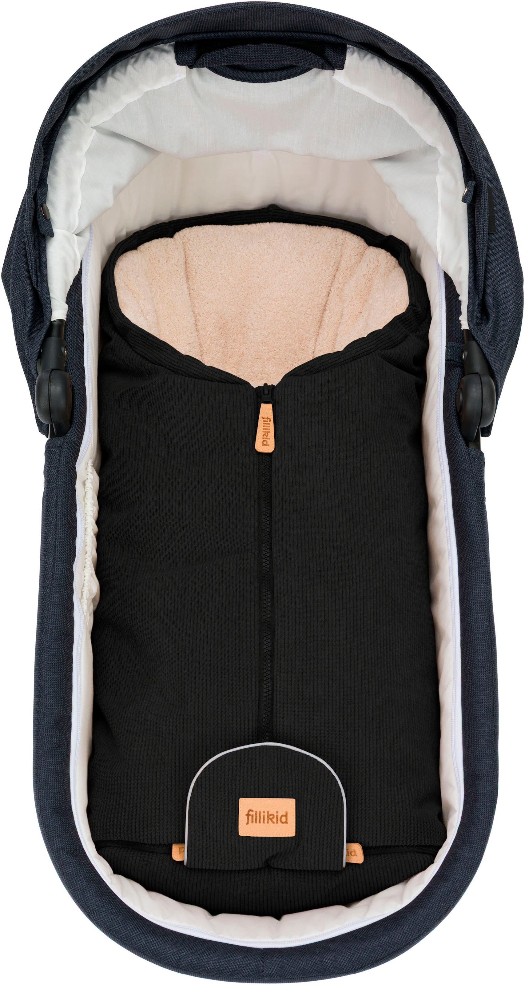 Fillikid Fußsack »Nevis Cord, Winterfußsack Gr. 0«, für Autositze Gr. 0 und Kinderwagen