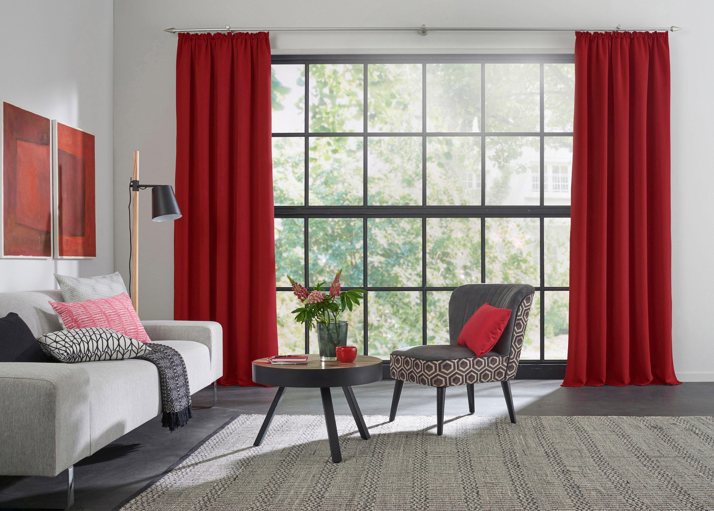 Wirth Vorhang "Dim out" Kräuselband 1 Stk. tlg. günstig online kaufen