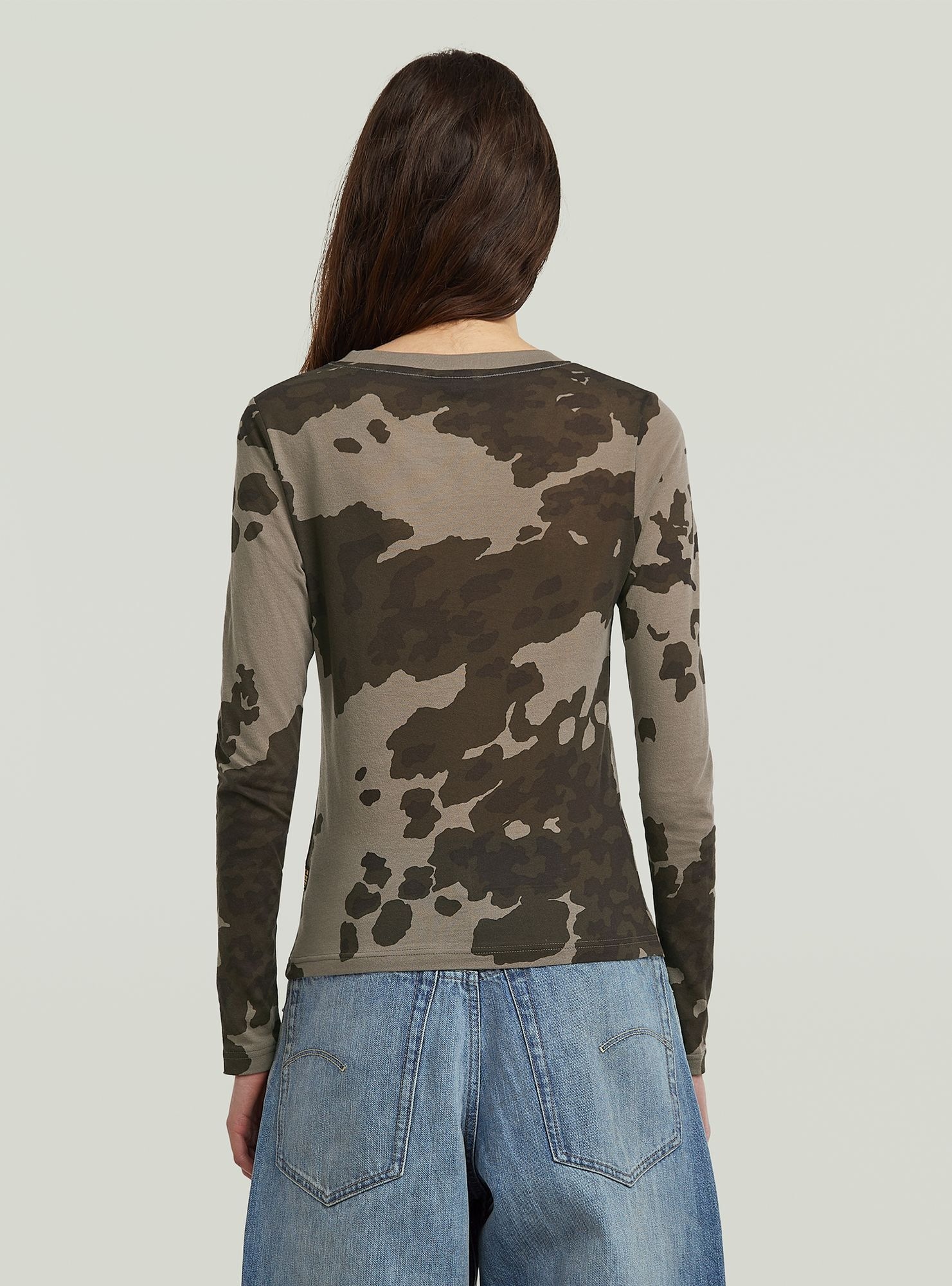 G-STAR T-Shirt "Allover Print Slim T-Shirt" günstig online kaufen