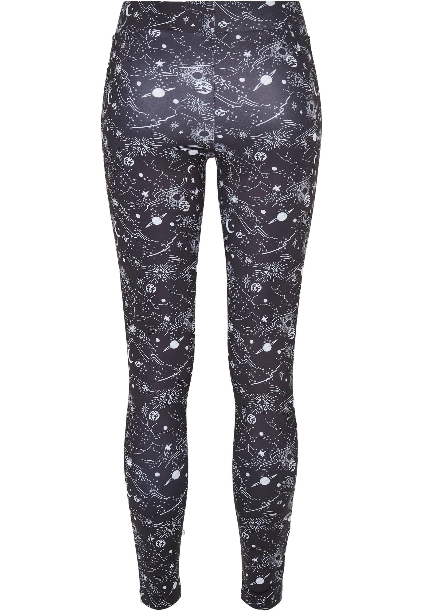 URBAN CLASSICS Leggings "Urban Classics Damen Ladies Tech Mesh AOP Leggings günstig online kaufen