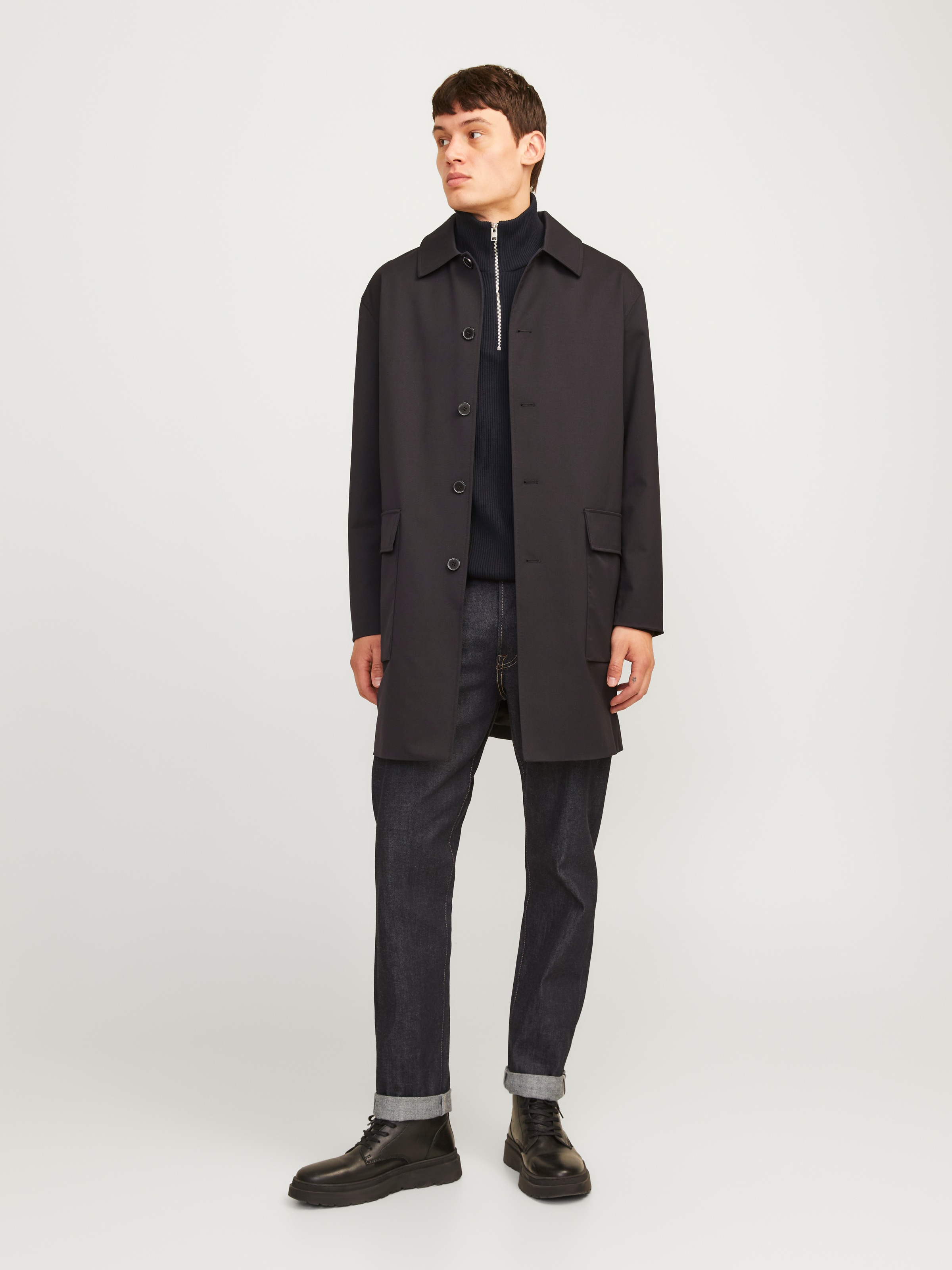 Jack & Jones Troyer »JJEPERFECT KNIT HALF ZIP SN«