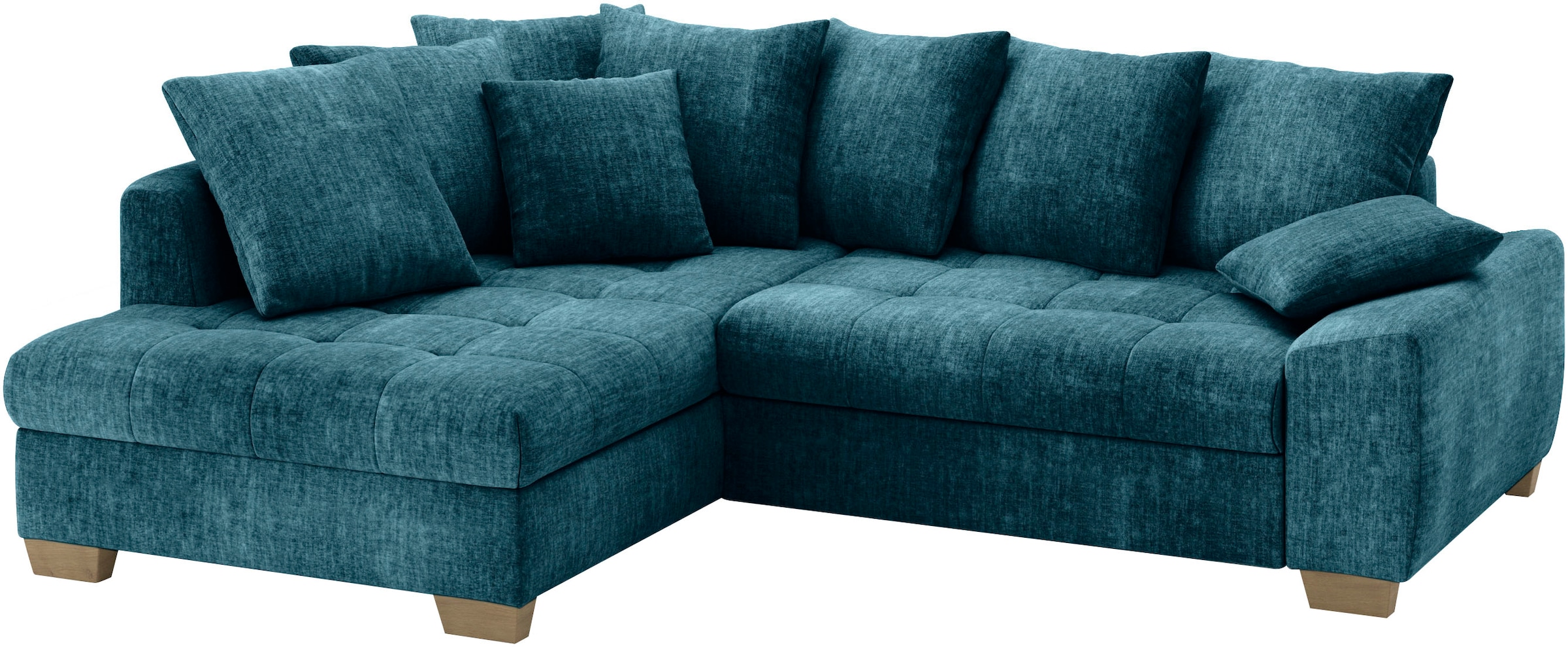 Mr. Couch Ecksofa "Nikita II, L-Form", Wahlweise mit Bettfunktion, Bettkast günstig online kaufen