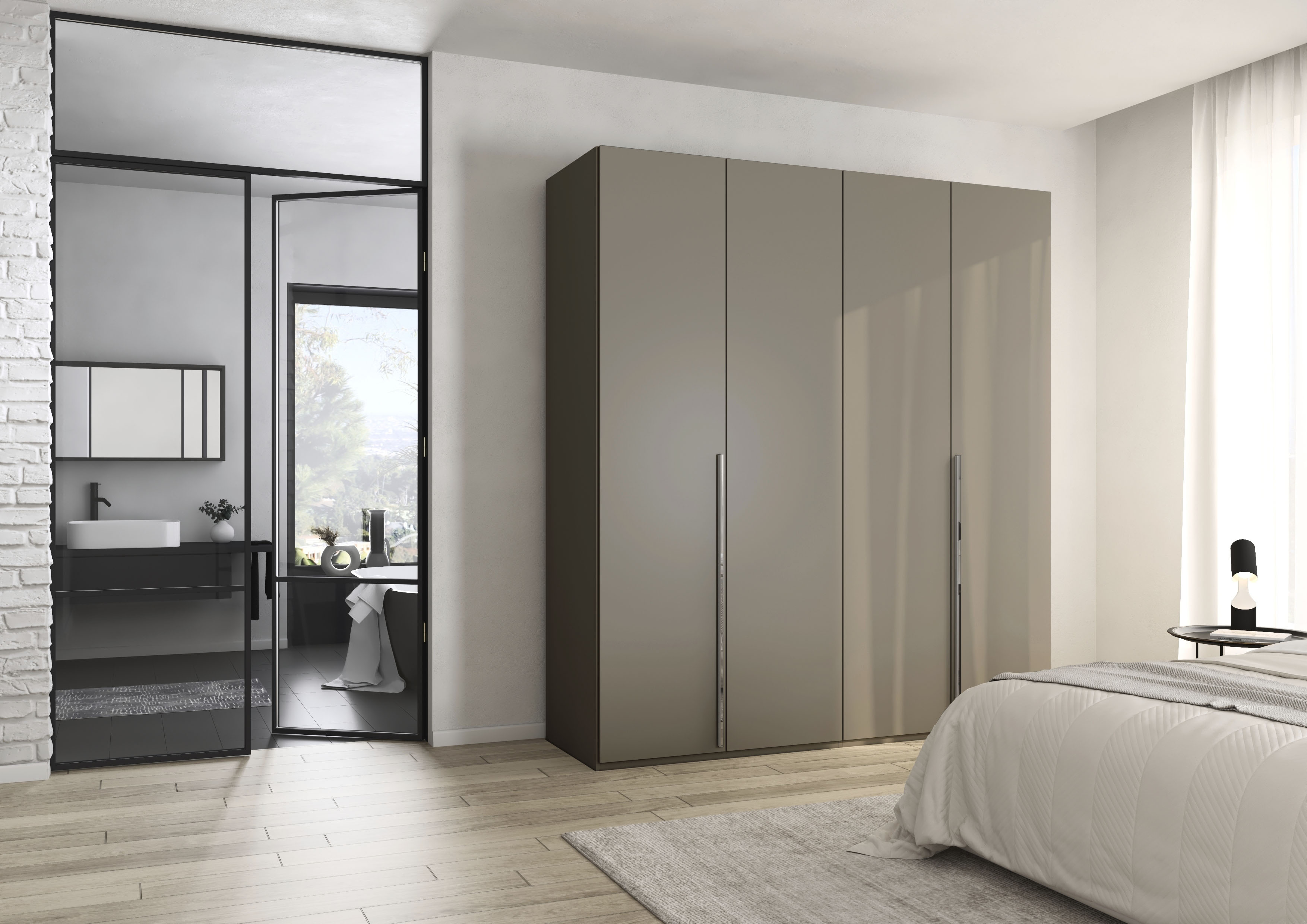 Thumbnail - rauch Drehtürenschrank "Kleiderschrank Schrank Garderobe Wäscheschrank BESTSELLER MONTCLAR" 3 Ausstattungen BASIC/CLASSI...