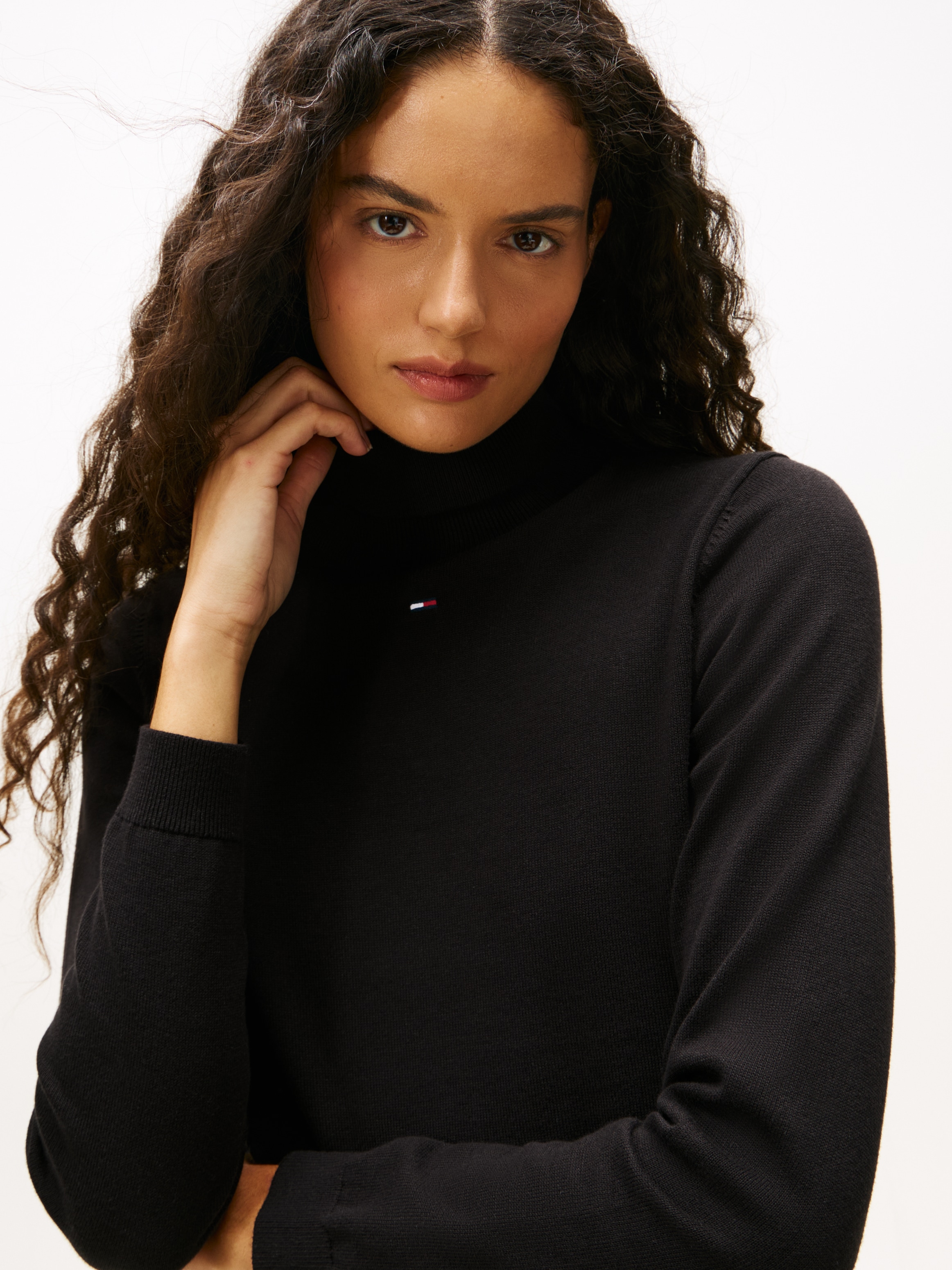 Tommy Jeans Rollkragenpullover »TJW ESSENTIAL TRTLNK SWEATER«