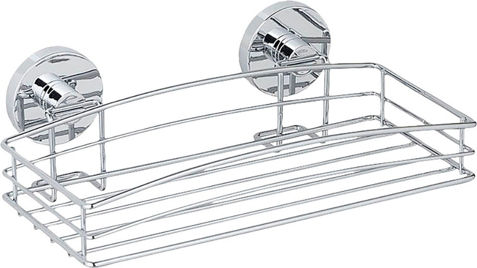 WENKO Duschablage "Vacuum-Loc" Set, 2er Set, 2 tlg. 1 Korb, 2 Ablagen, 2 Ha günstig online kaufen