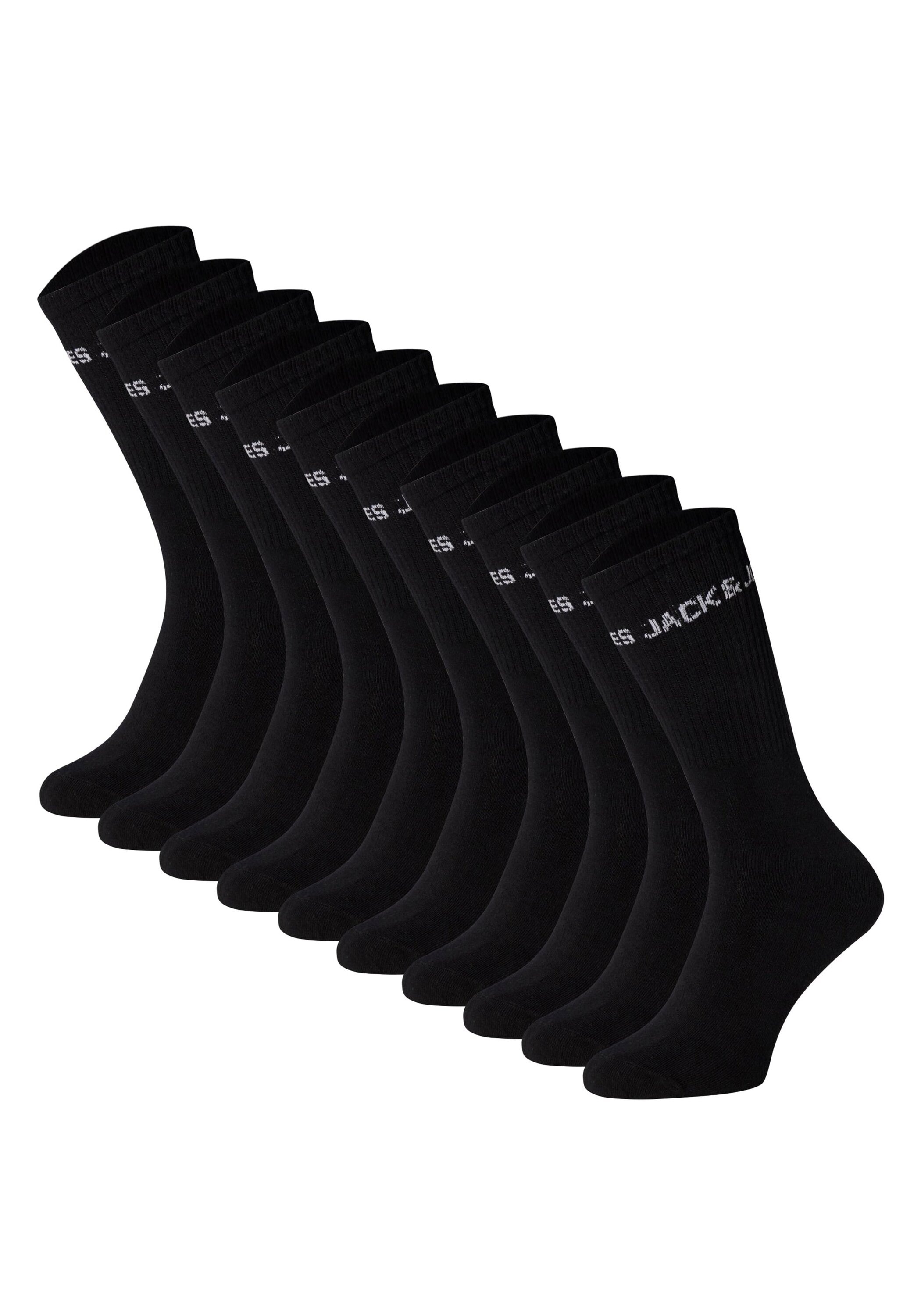 Jack & Jones Kurzsocken "Socken Jacregen Tennis Socks 10 Pack Jnr Ln 10er Pack"