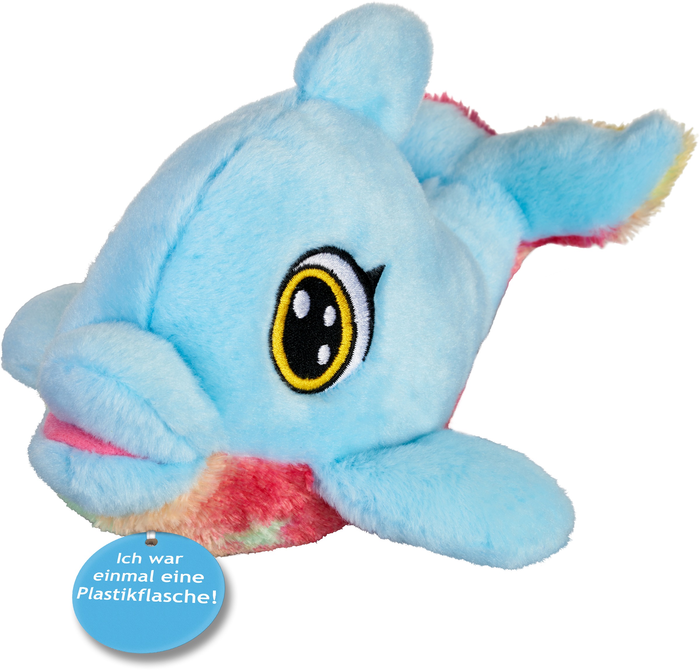 Kuscheltier »ECO-Line, Sealife Delfin 20 cm«, aus recyceltem Material