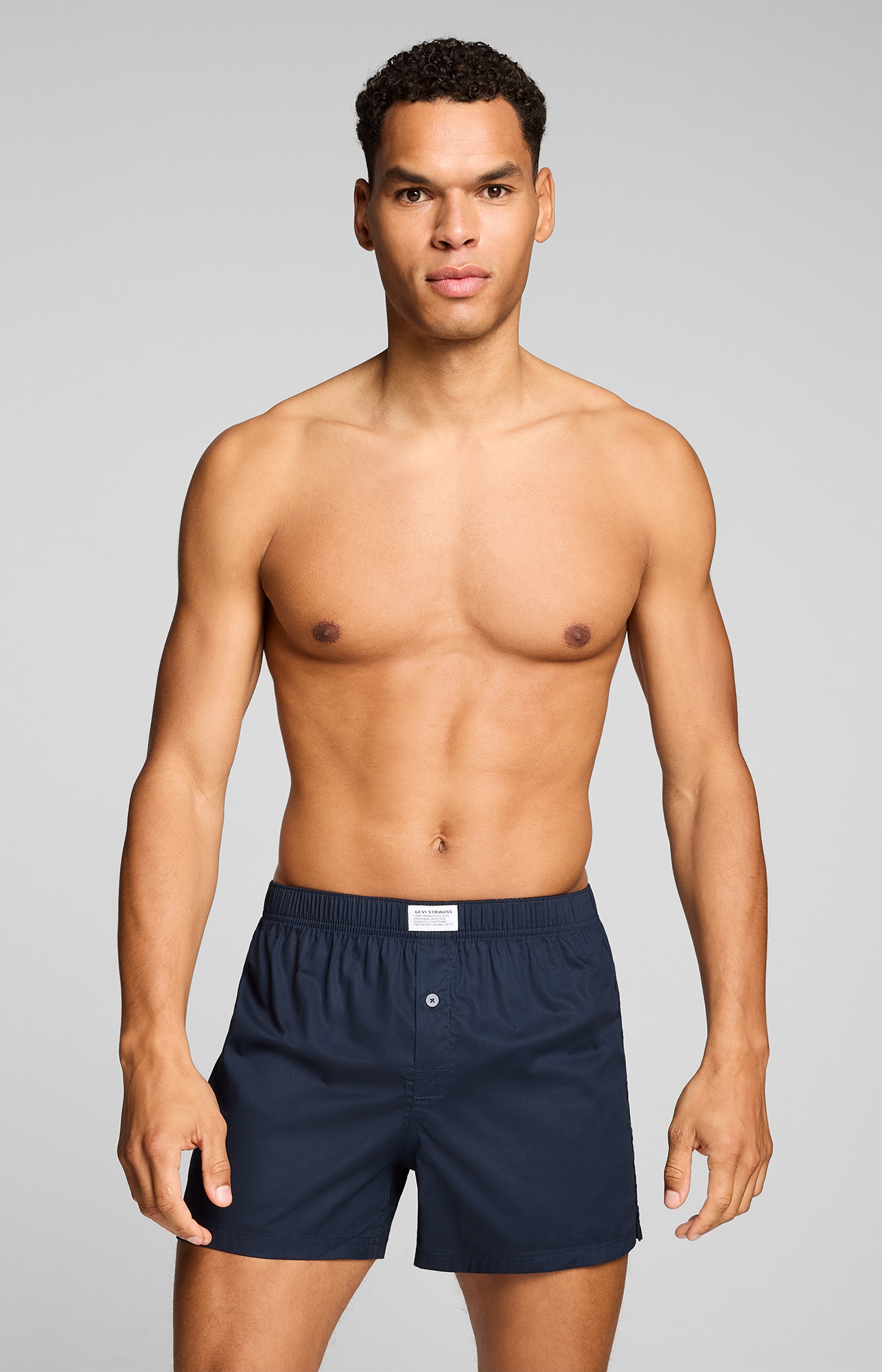 Levi's® Webboxer »LEVIS MEN WOVEN BOXER 2P« 2er Pack,  mit Eingriff, Baumwolle, weites Bein
