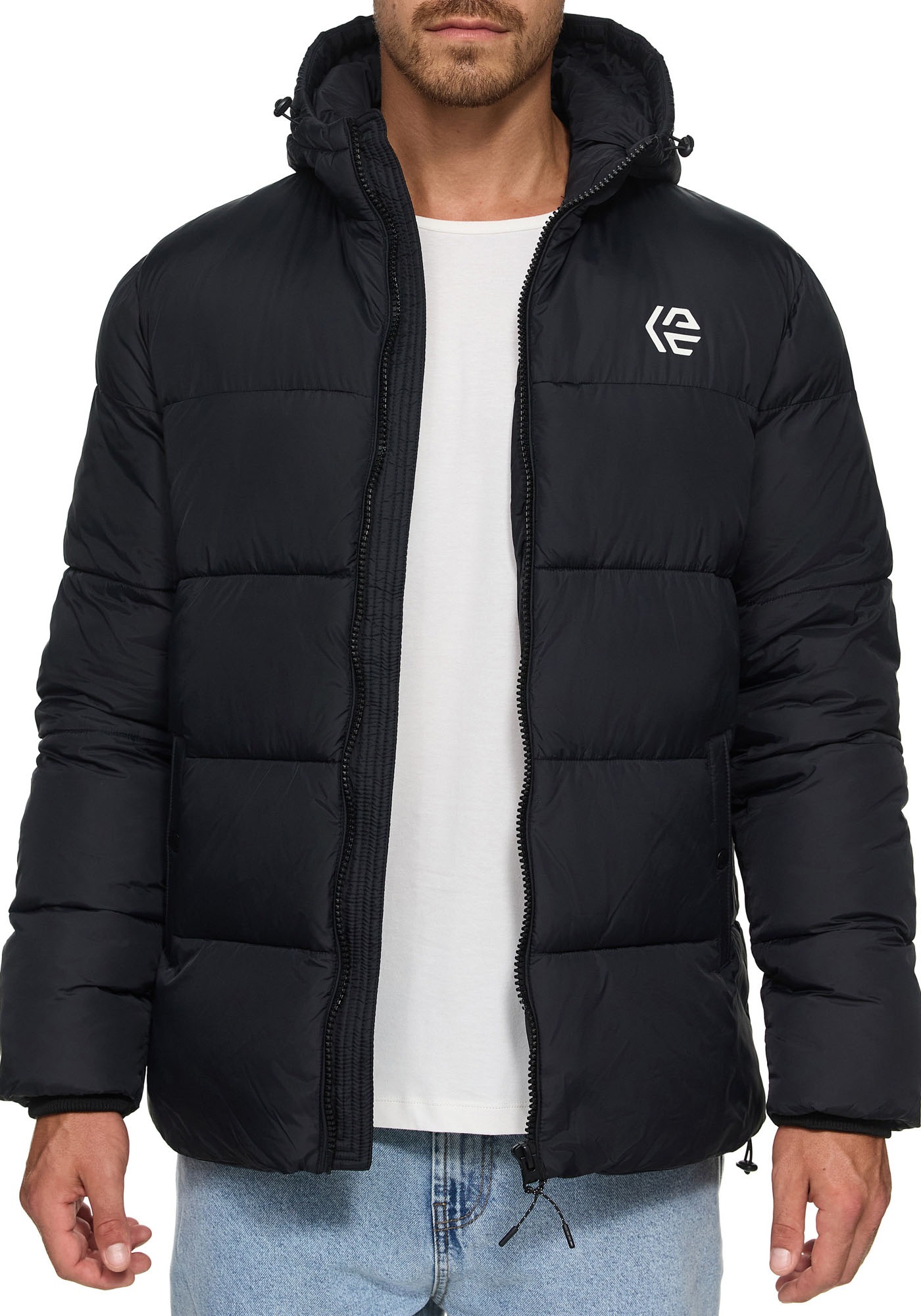 Indicode Steppjacke »INAlanin«, mit Kapuze