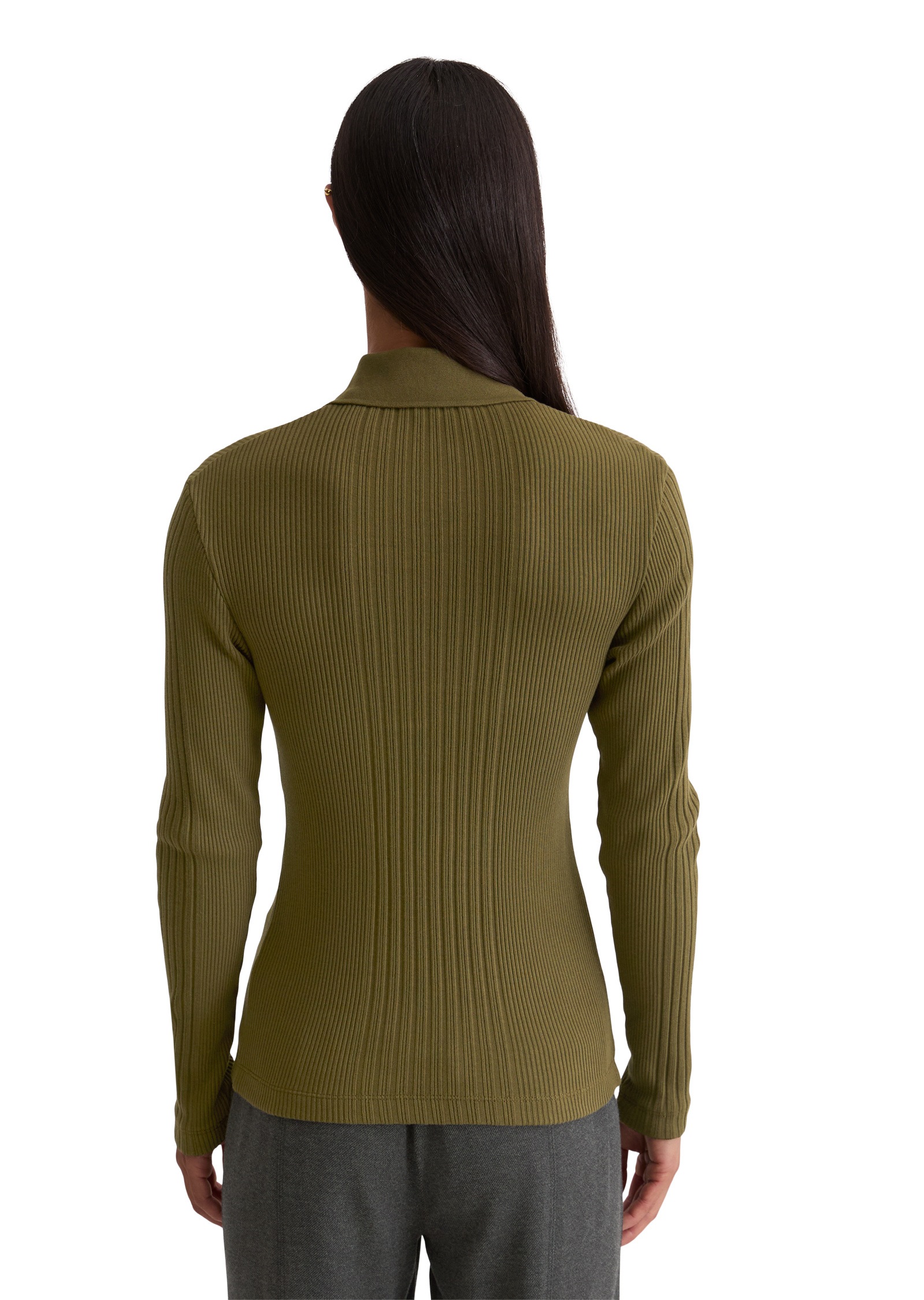 Marc O'Polo Langarm-Poloshirt »aus Organic Cotton Jersey«