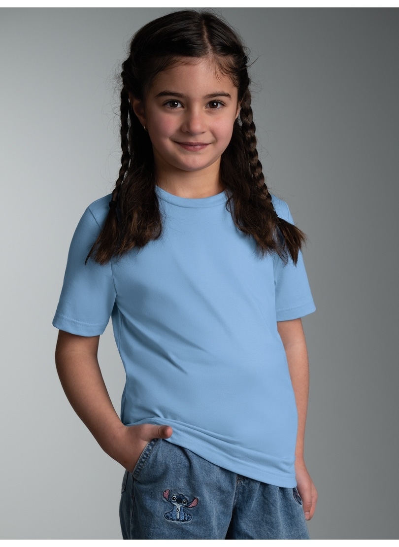 Trigema T-Shirt "TRIGEMA T-Shirt aus 100% Baumwolle" 1 Stk.