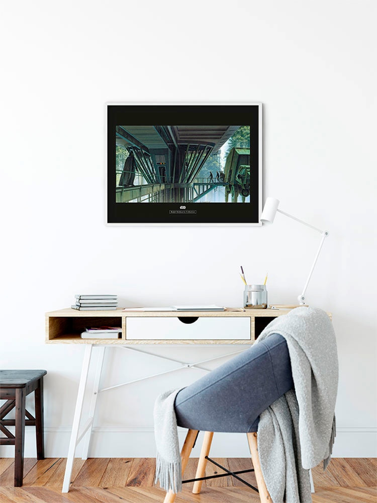 Komar Bild »Star Wars Classic RMQ Endor Dock« Star Wars 1 Stk. tlg. Wandbild zur Dekoration im Kinderzimmer - ohne Rahmen