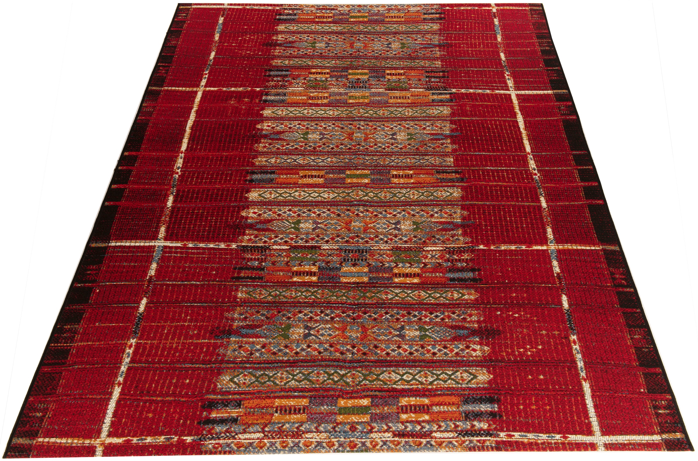 Teppich Falcone BAUR kaufen Outdoor Flachgewebe, Gino In- rechteckig, | Style, geeignet »Outdoor-Africa und 38«, Ethno