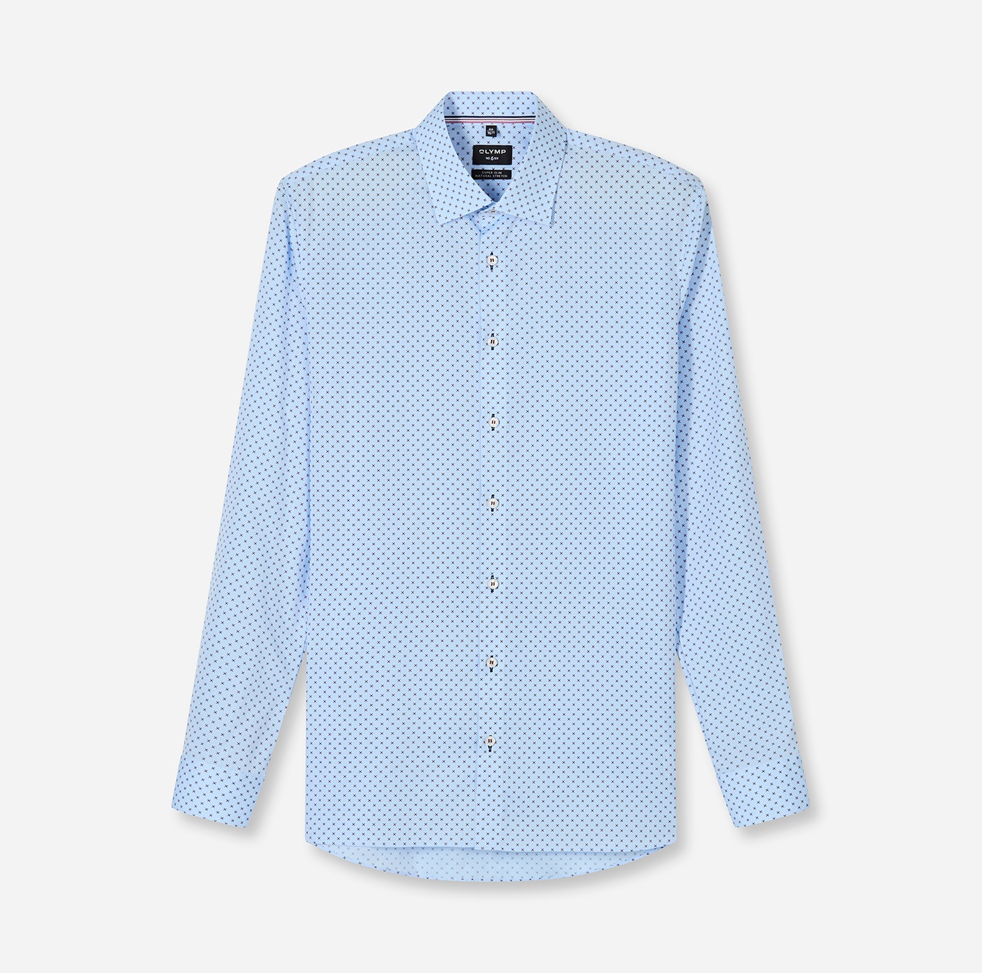 OLYMP Langarmhemd "No. Six" Businesshemd, super slim, Kentkragen günstig online kaufen