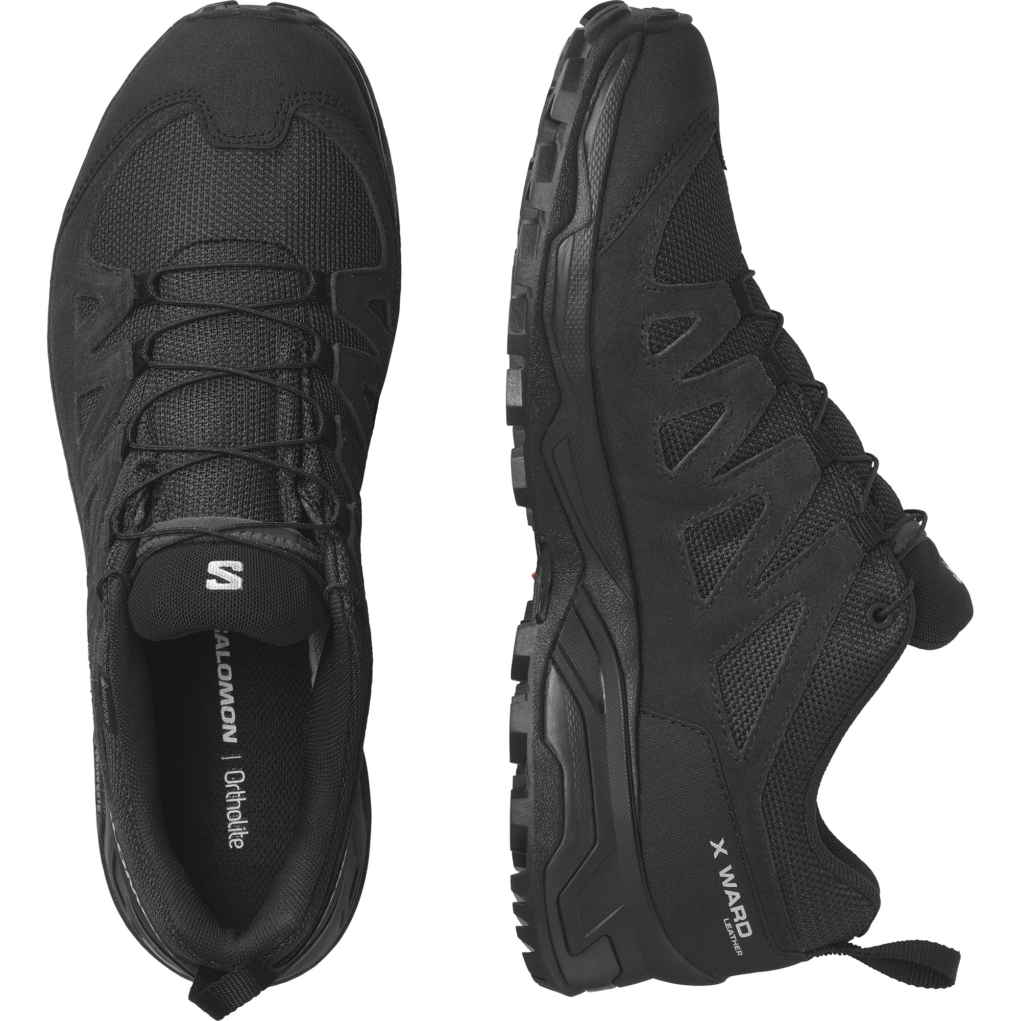 Salomon Wanderschuh »X WARD Leather GORE-TEX«, wasserdicht