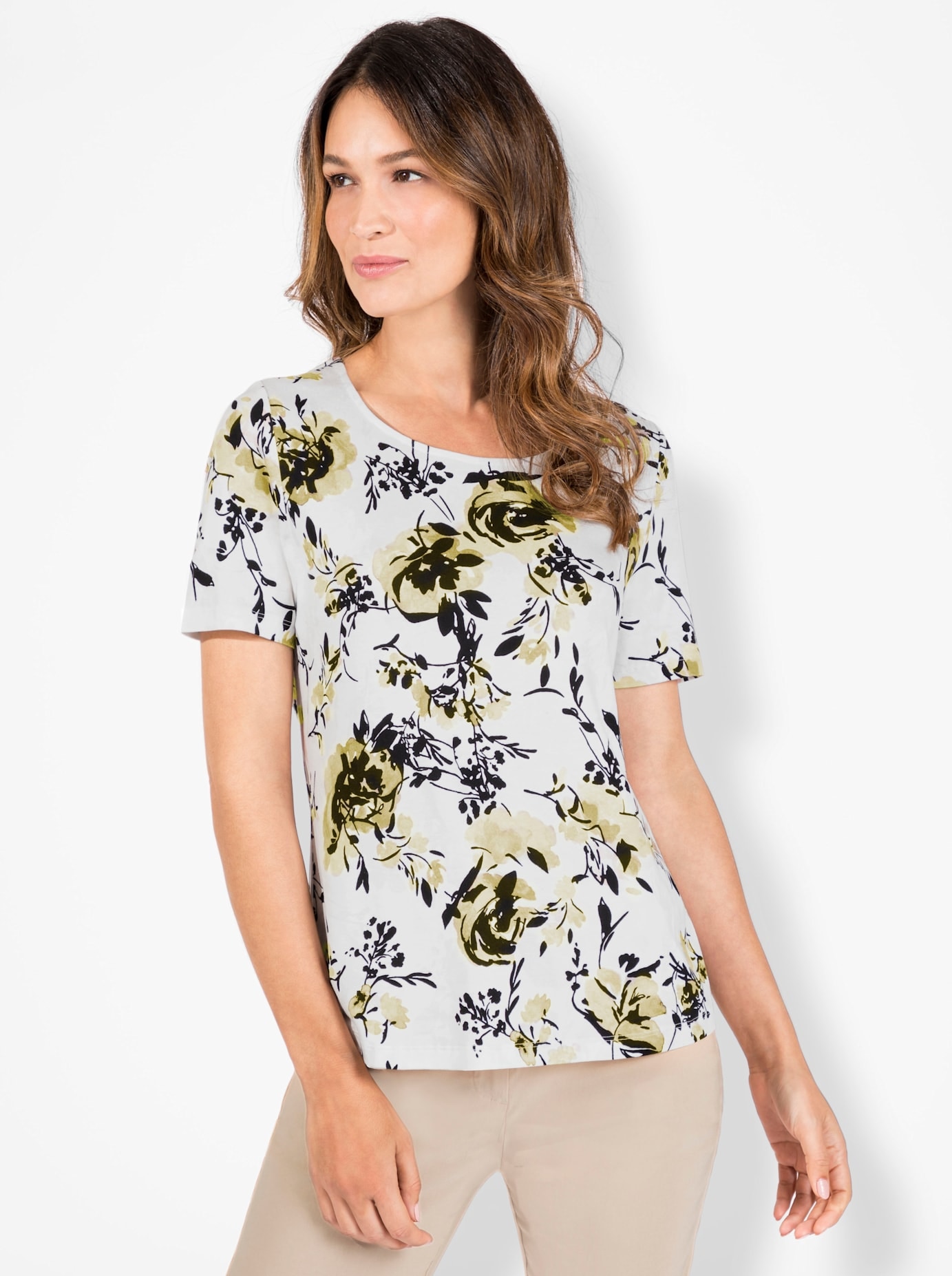 Lady Kurzarmshirt »Shirt«, (1 tlg.)