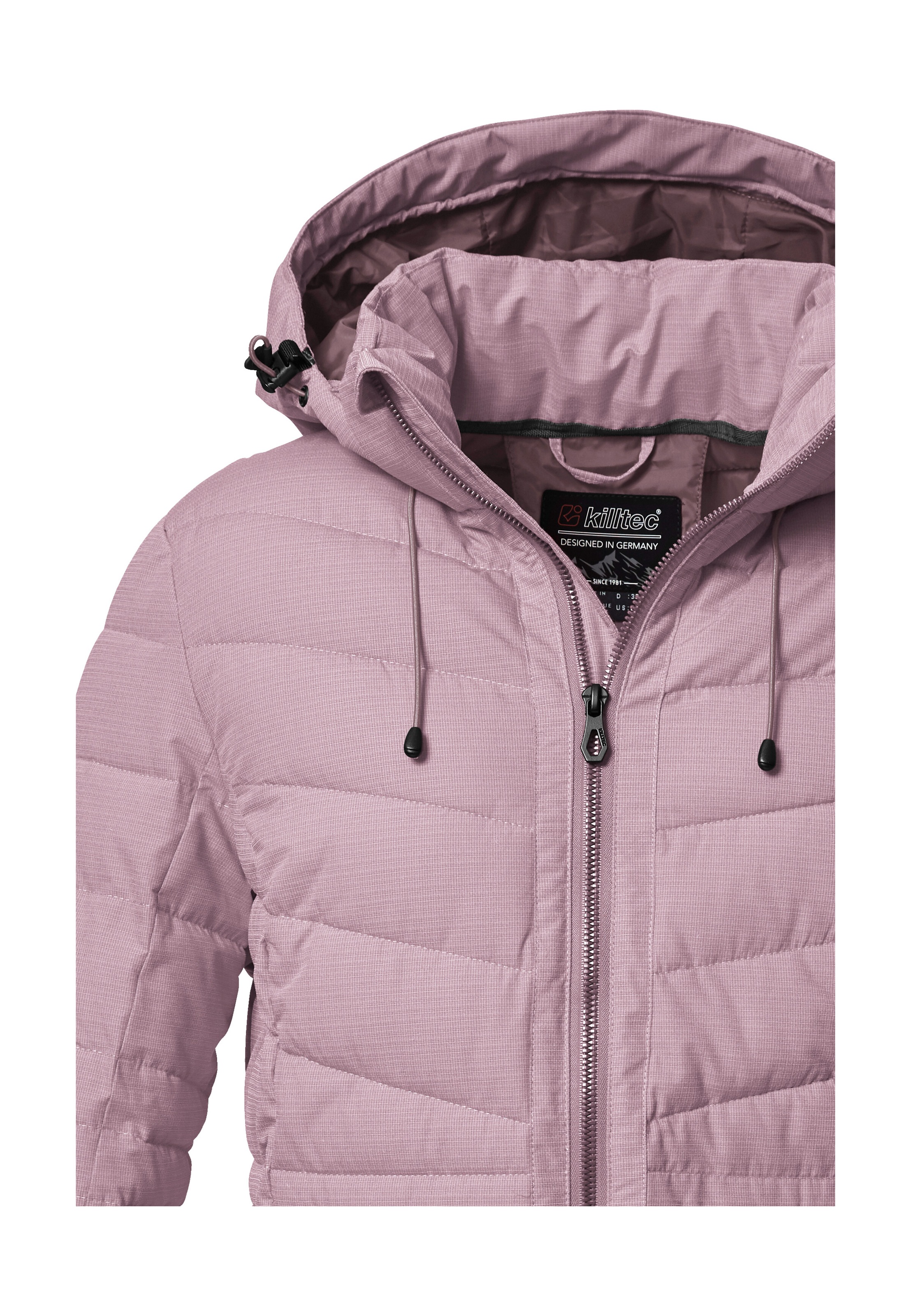 Killtec Steppjacke »KOW 10 WMN QLTD JCKT«, Damenjacke: abnehmbare Kapuze, wasserabweisend, atmungsaktiv