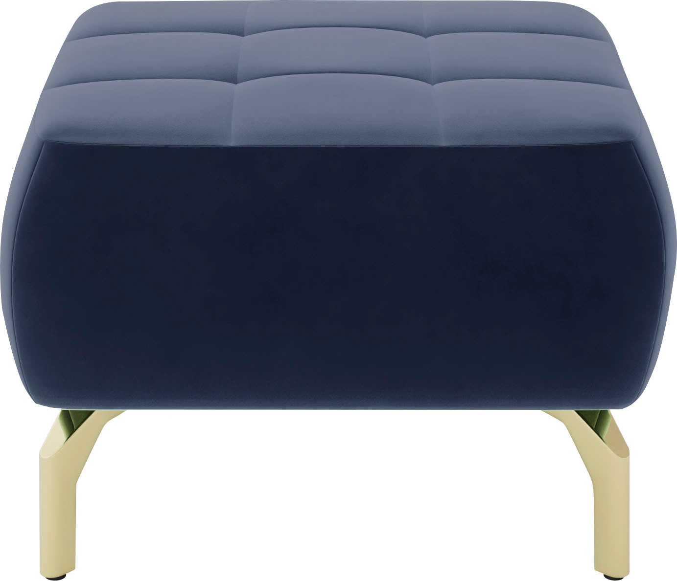 sit&more Polsterhocker »Orient 1«, goldfarbene Metallfüße