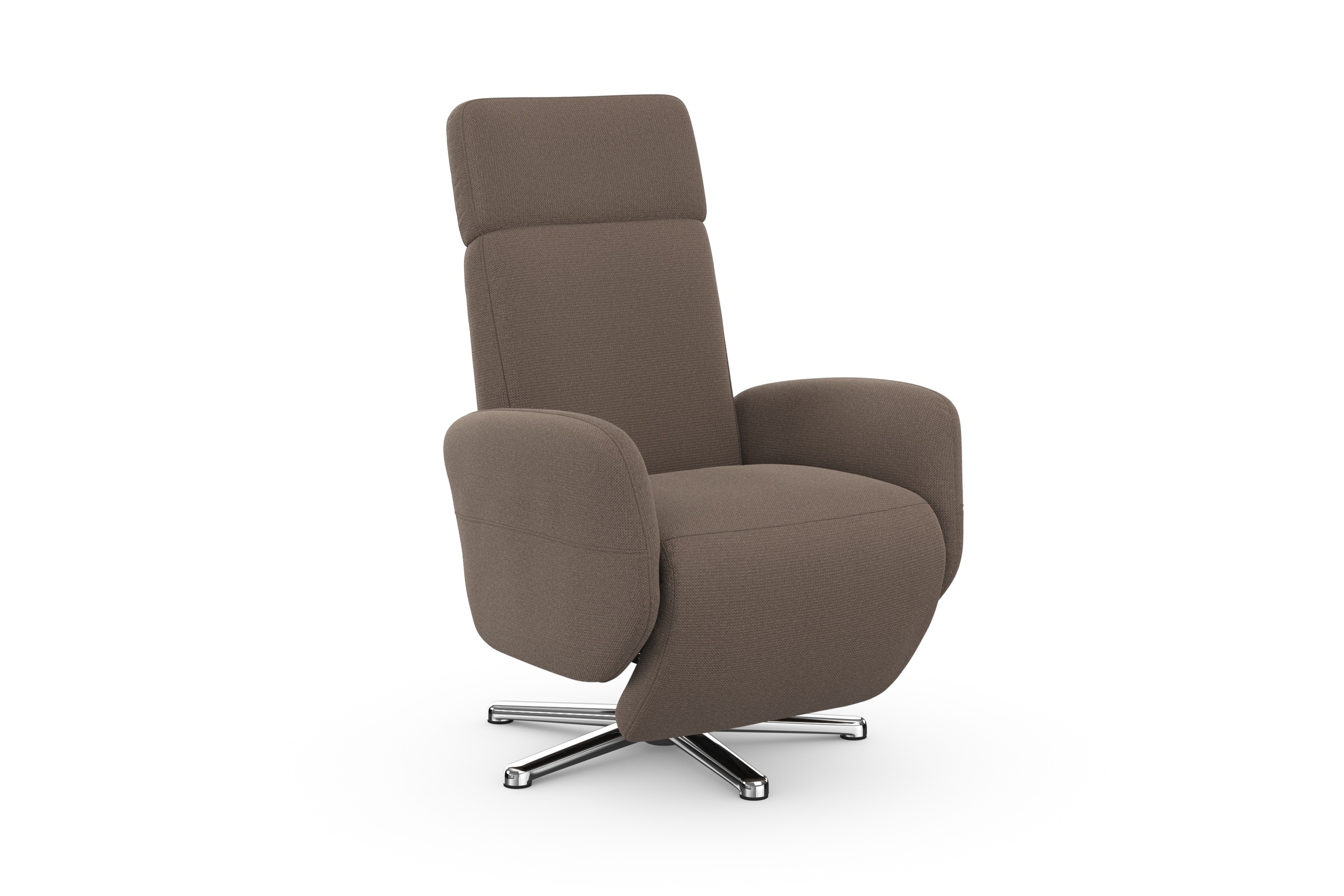 TV-Sessel SIT & MORE "Grenoble, inkl. Kopfteilverstellung", grau (taupe), B:71cm H:110cm T:82cm, Sessel, wahlweise mit 2 Motoren, Akku & Aufstehhilfe 6