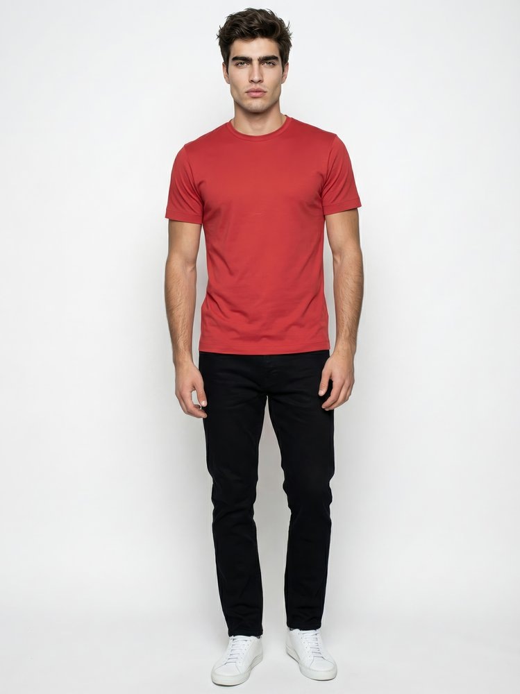 DESOTO T-Shirt »Jersey T-Shirt Rundhalsausschnitt halbarm« Mit Rundhalsausschnitt, Strech-Qualität