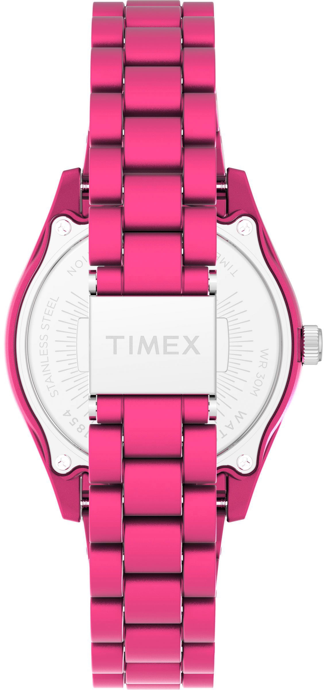 Timex Quarzuhr »LEGACY 37 mm« Armbanduhr, Damenuhr,Kunststoffarmband, Leuchtzeiger