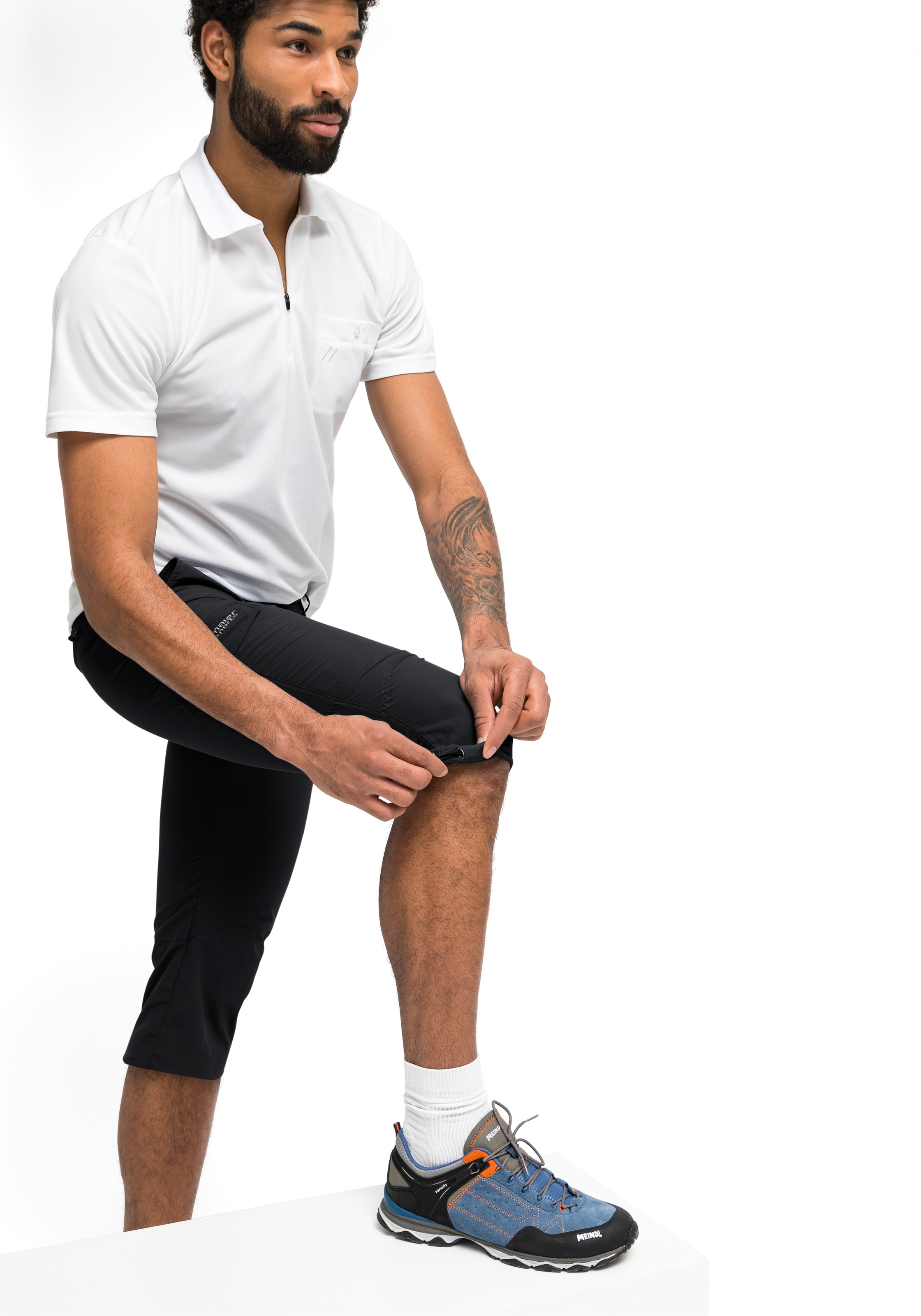 Maier Sports Caprihose "Jens" kurze Hose Herren, luftige Wanderhose, leicht günstig online kaufen
