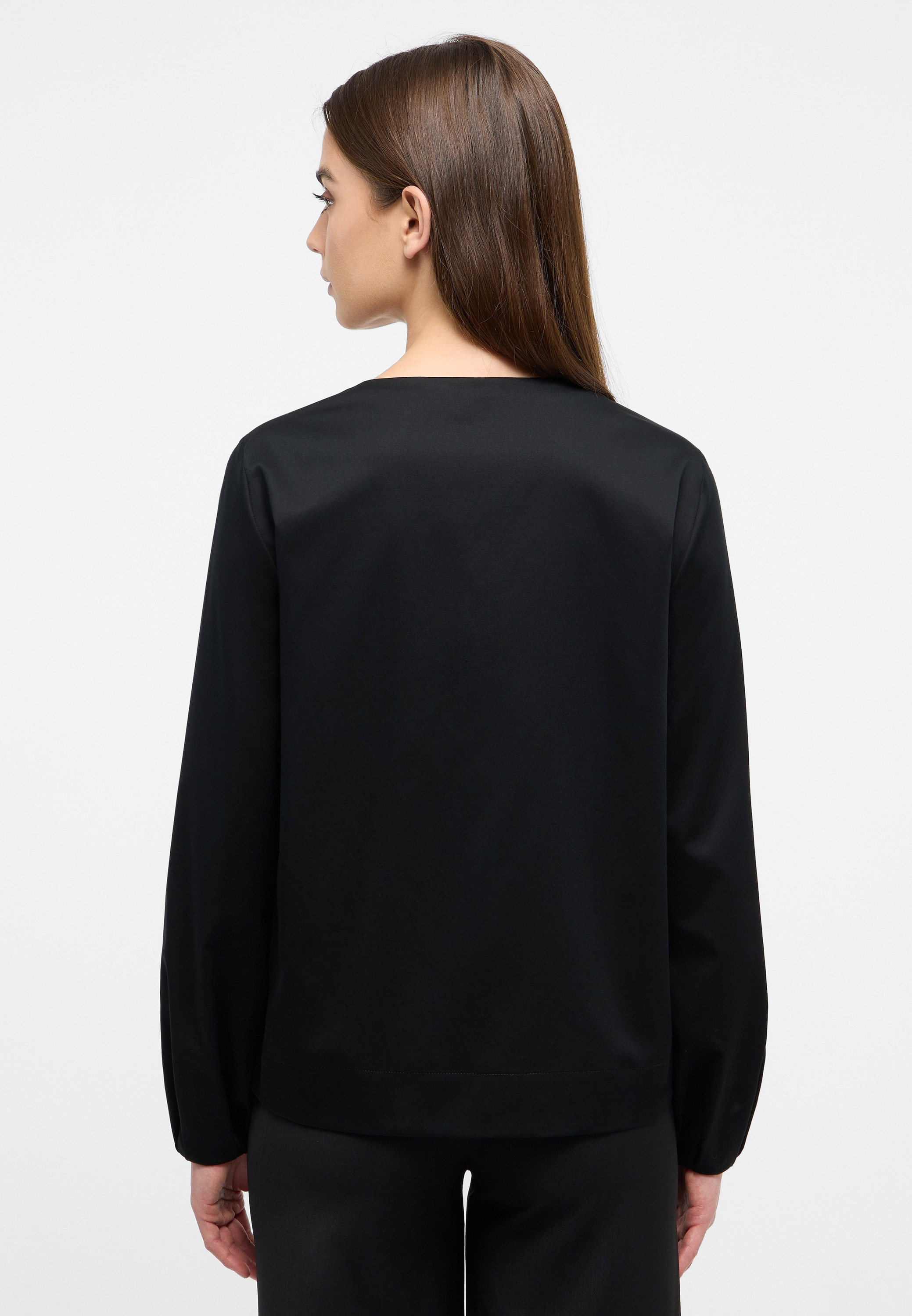 Eterna Longbluse »LOOSE FIT«, EASY IRON (bügelleicht)