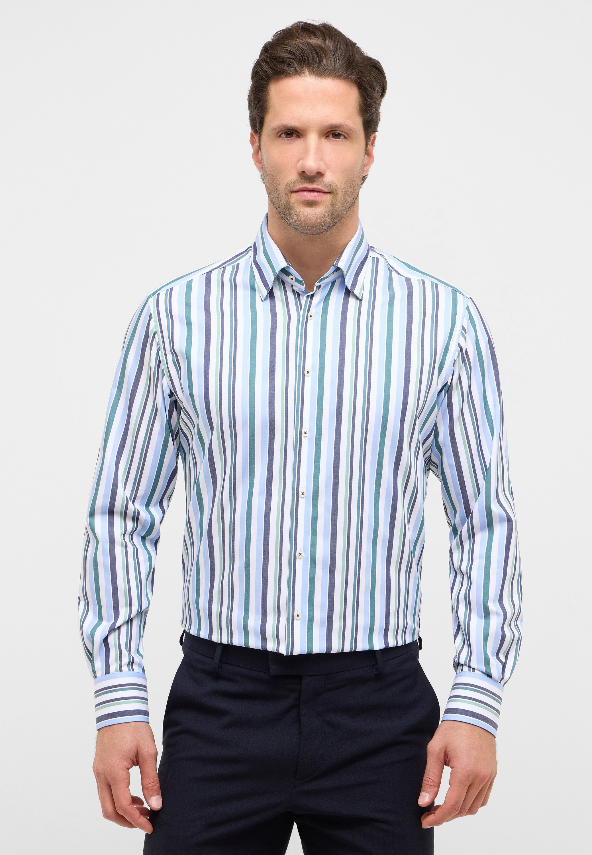 Eterna Langarmhemd "MODERN FIT" NON IRON (bügelfrei) günstig online kaufen