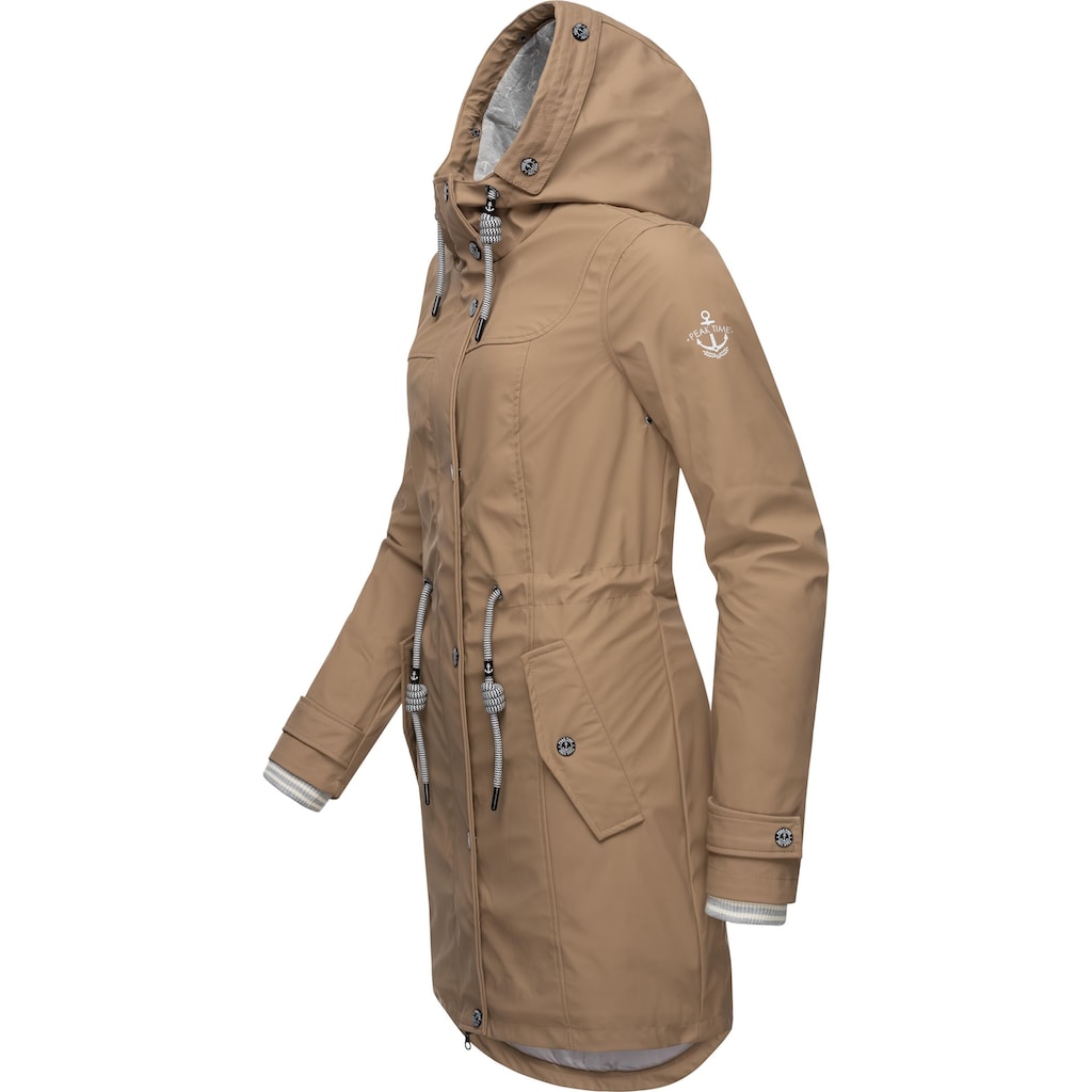 PEAK TIME Regenjacke »L60042«, mit Kapuze