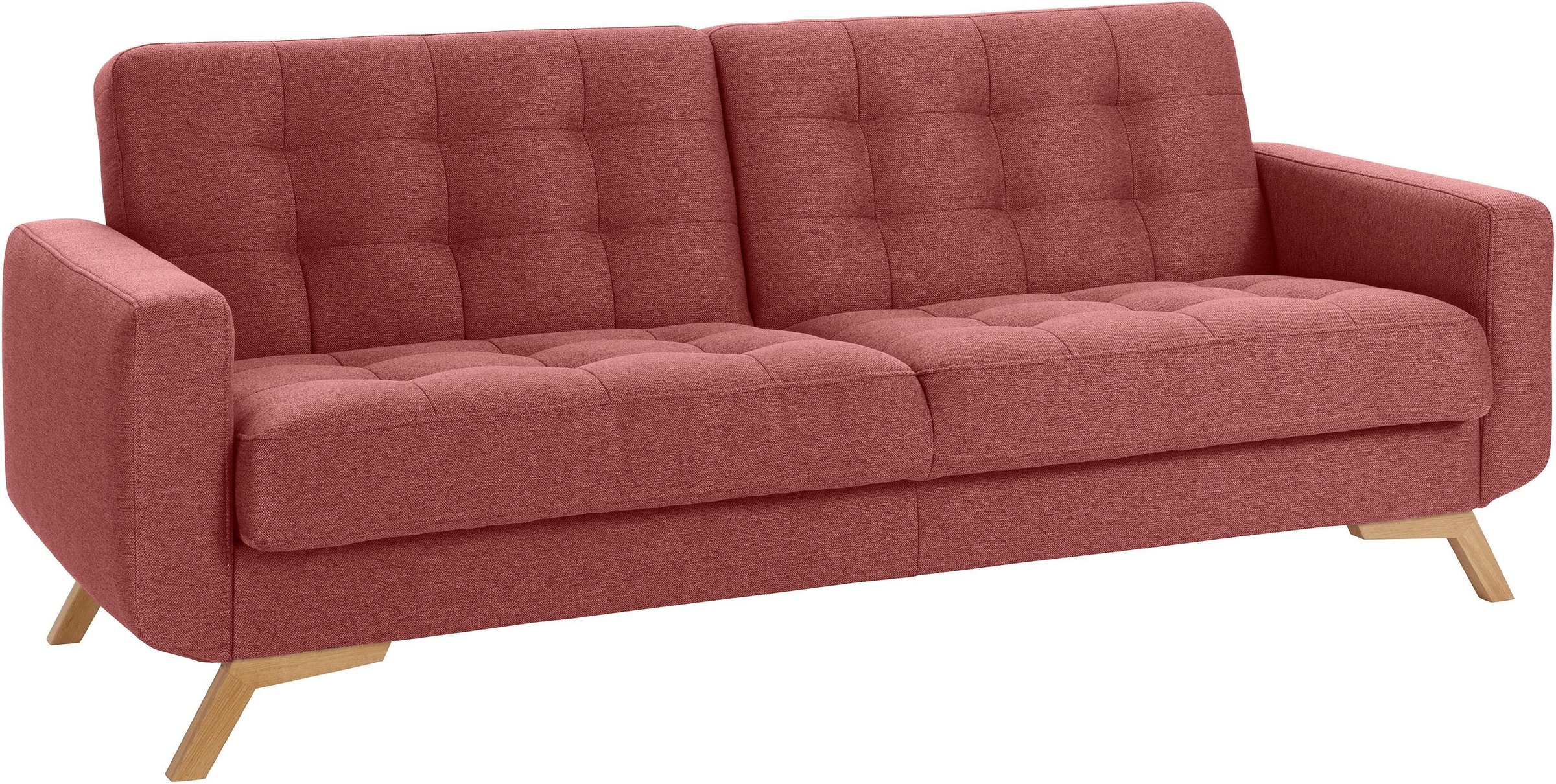 Thumbnail - exxpo - sofa fashion 3-Sitzer "Fiord, aktuelles Design, tolle Detailverarbeitung im Sitz und Rücken" bequem, wahlweise K...