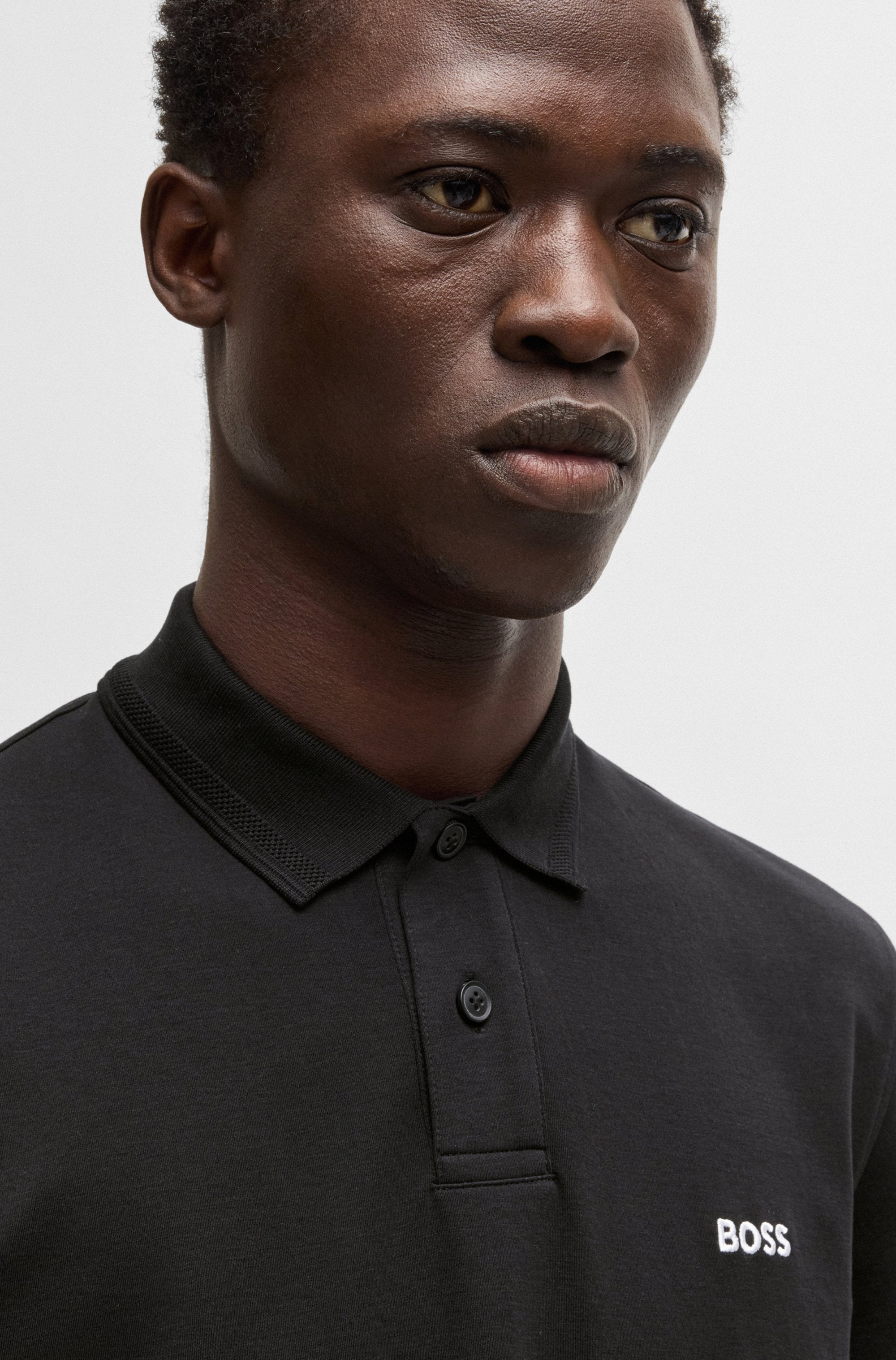BOSS ORANGE Poloshirt »Pe_Interlock«, mit Polokragen