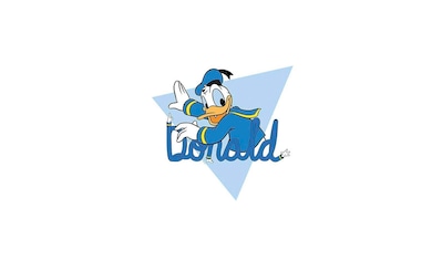 Poster »Donald Duck Triangle«, Disney, (1 St.)