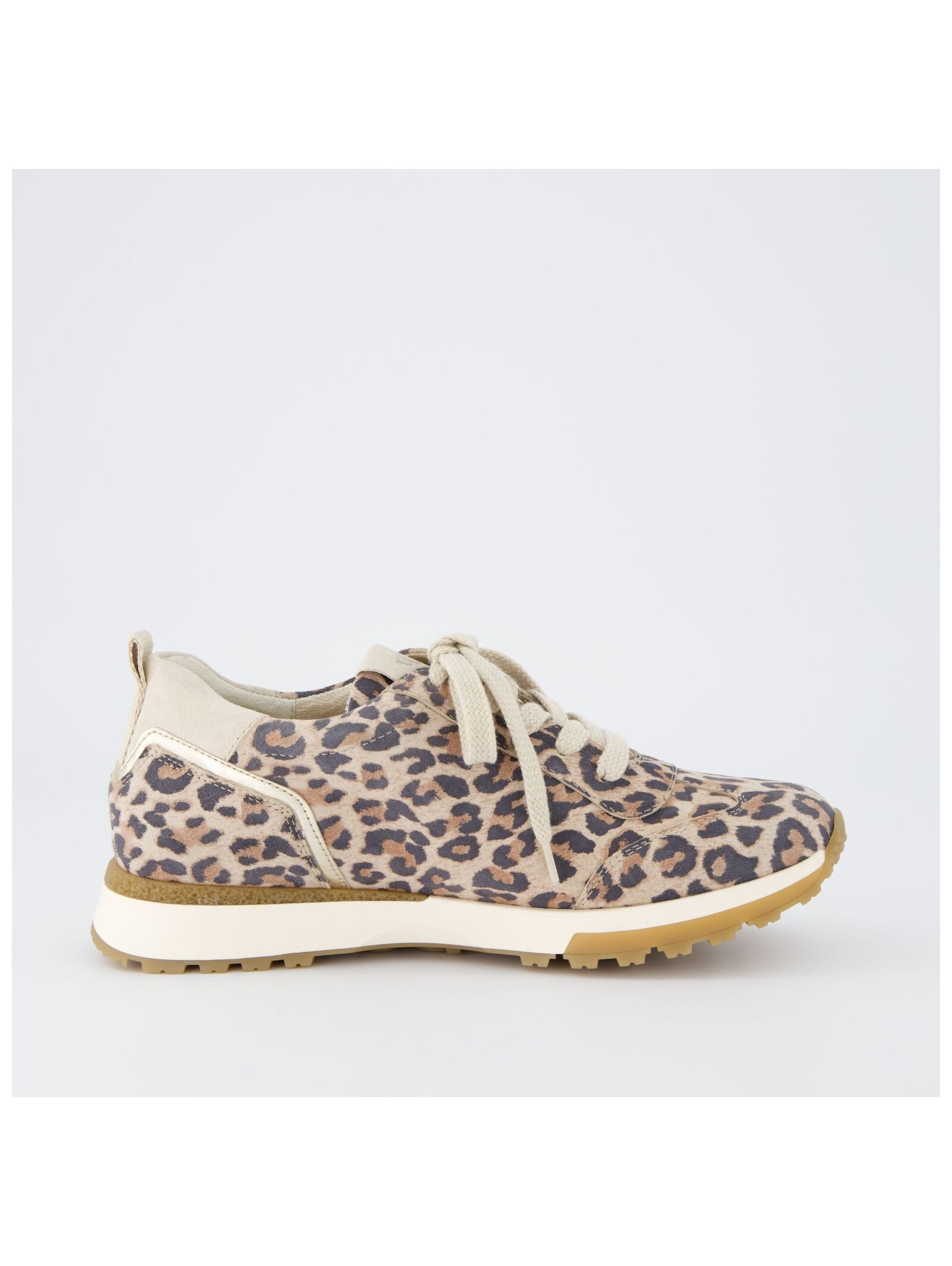 Sneaker PAUL GREEN "Paul Green Sneaker Leder", Damen, Gr. 37,5, leopard, Leder, Schuhe Sneaker 3