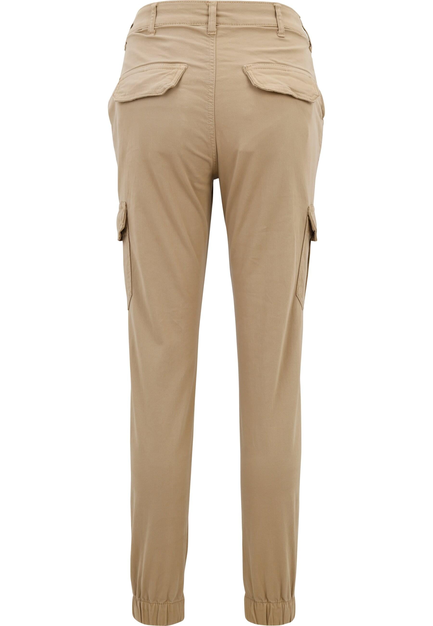 URBAN CLASSICS Cargohose »Urban Classics Damen Ladies High Waist Cargo Pants«, (1 tlg.)