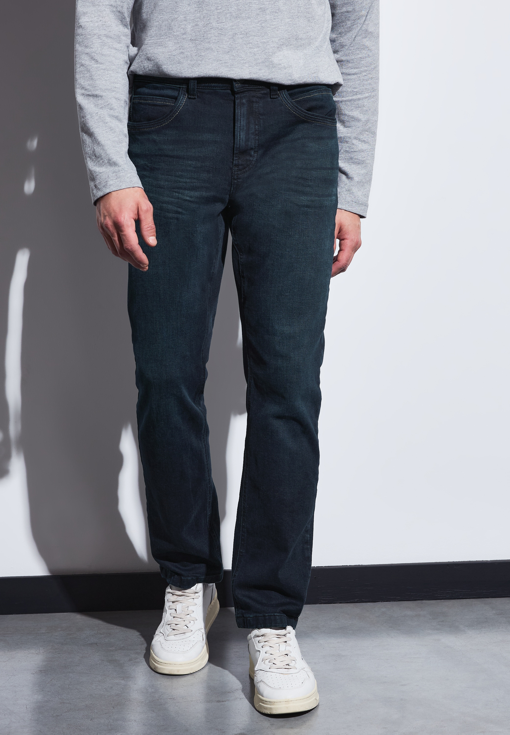 STREET ONE MEN Regular-fit-Jeans, 5-Pocket-Style