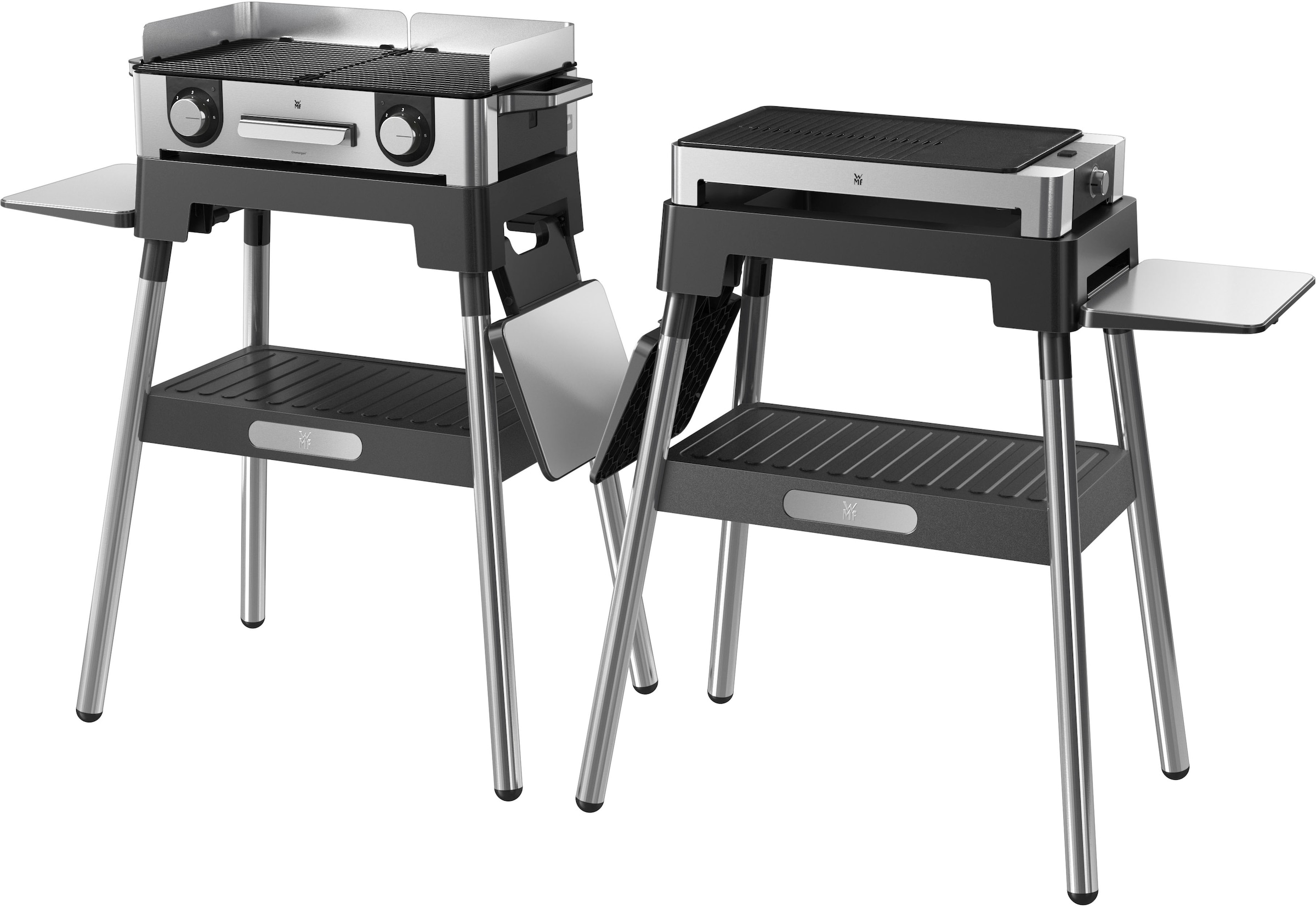 WMF Standgrill »Standfuß 0415890011 Lono Master«, stabil, kompakt, Premium-Design, hochwertiger Cromargan Edelstahl