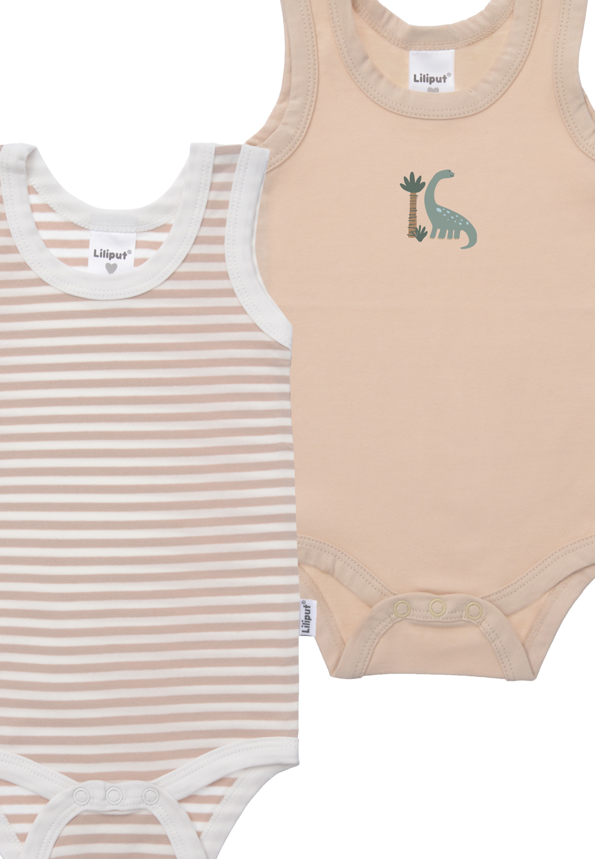 Liliput Body »Dinosaurier«, 2er-Pack mit niedlichem Frontprint
