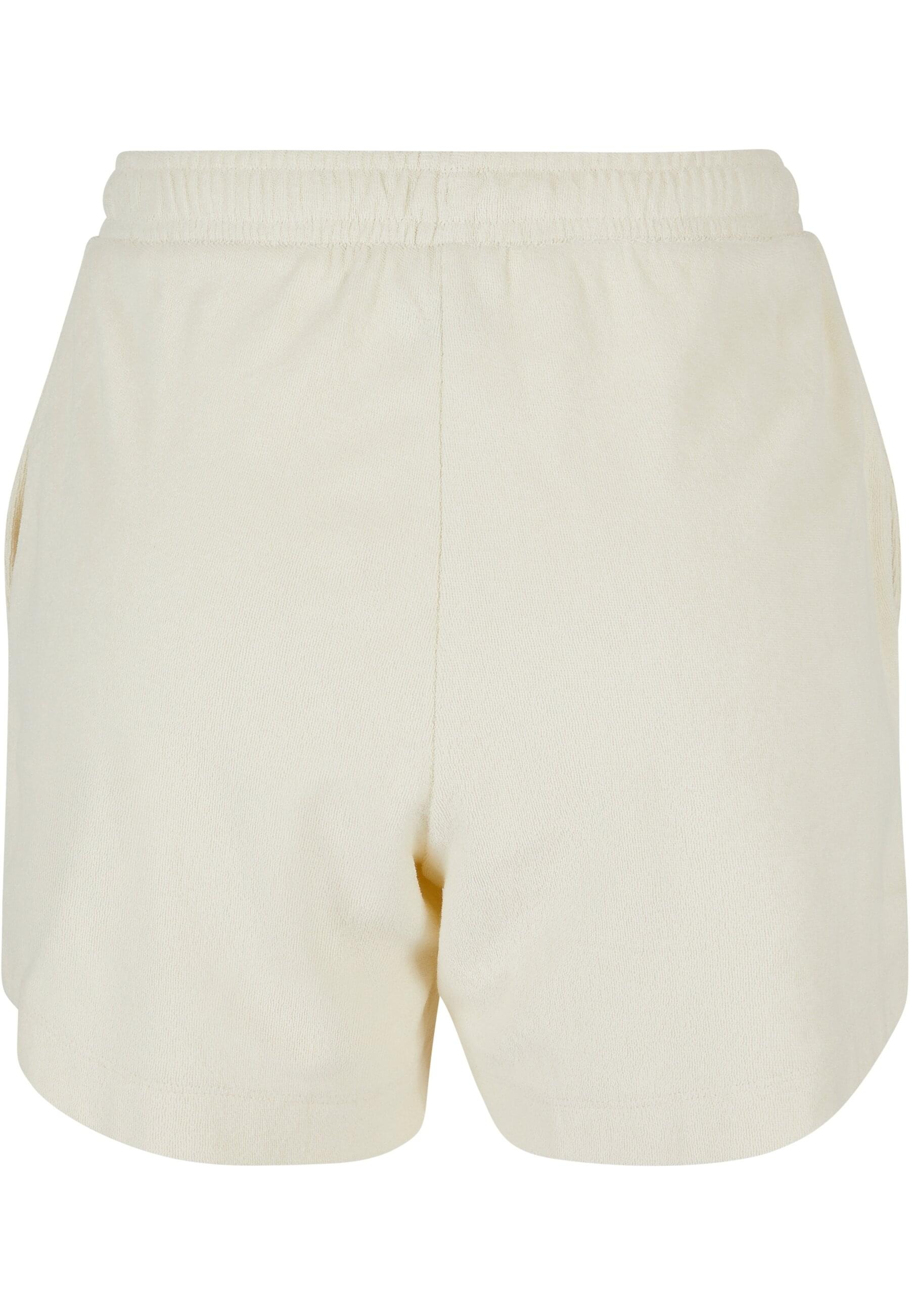URBAN CLASSICS Shorts »Urban Classics Damen Ladies Towel Shorts«, (1 tlg.)