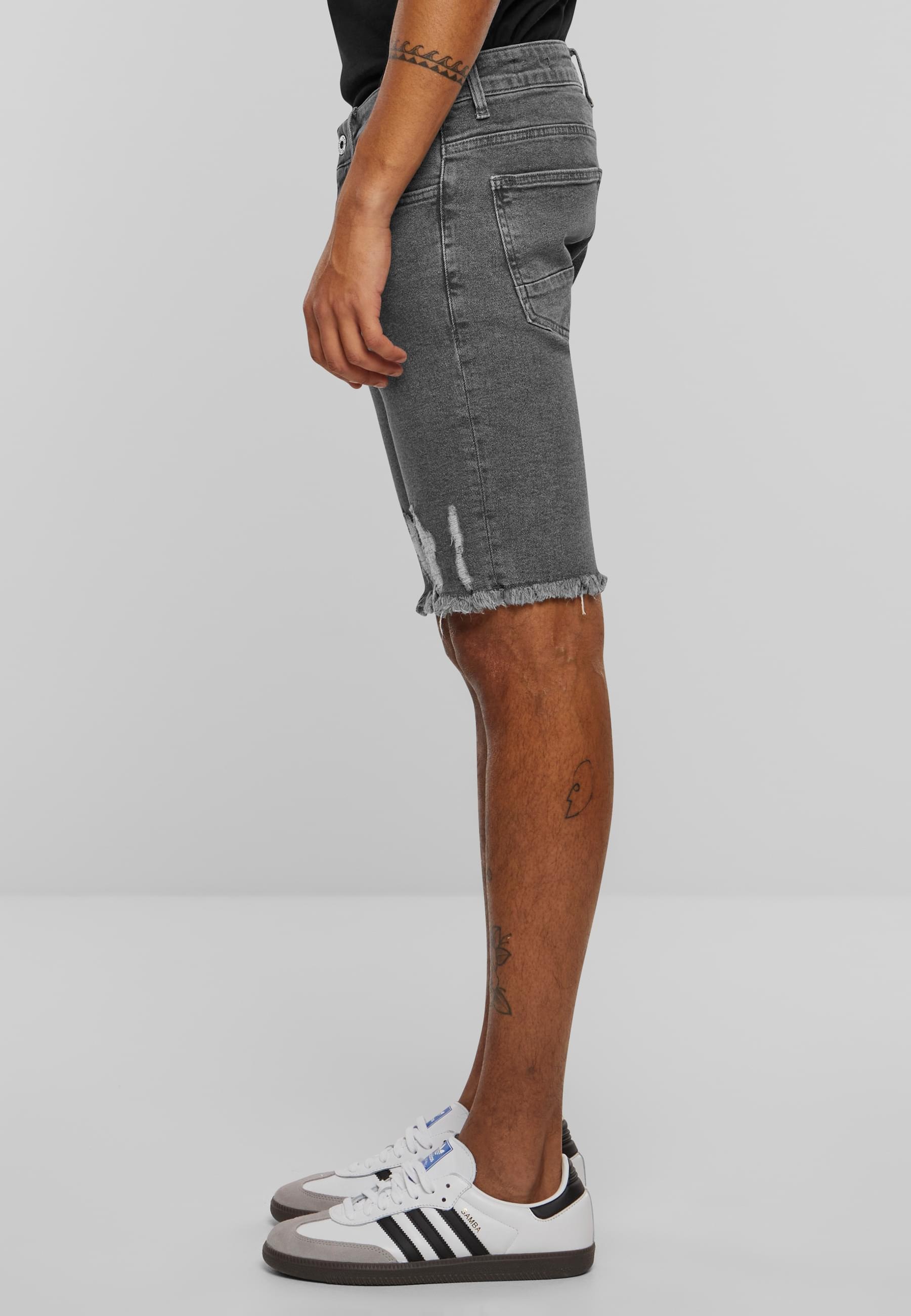 2Y Studios Shorts »2Y Studios Herren 2Y Destroyed Skinny Denim Shorts«, (1 tlg.)