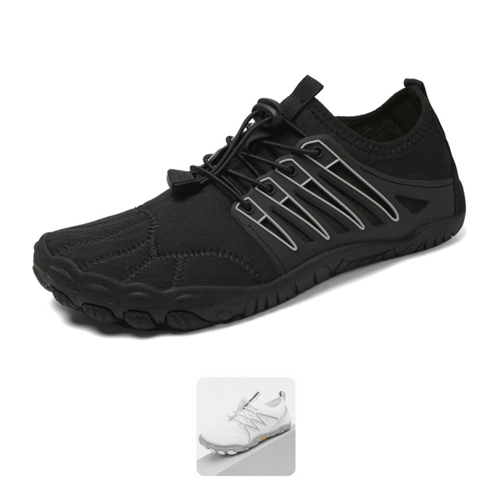 DOTALES Damen Barfußschuh "Monostep Barfußschuhe Damen & Herren Barfußschuhe", Gr. 42schwarz, Polyester, Polyurethan, Textil, Schuhe, Minimalschuhe