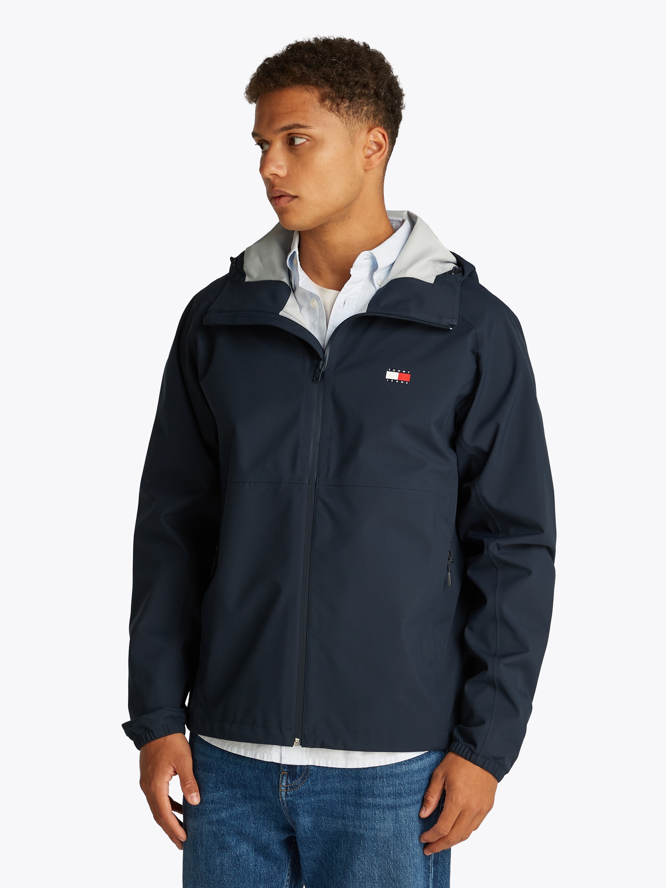 Tommy Jeans Blouson "TJM TECH WINDBREAKER", mit Kapuze günstig online kaufen